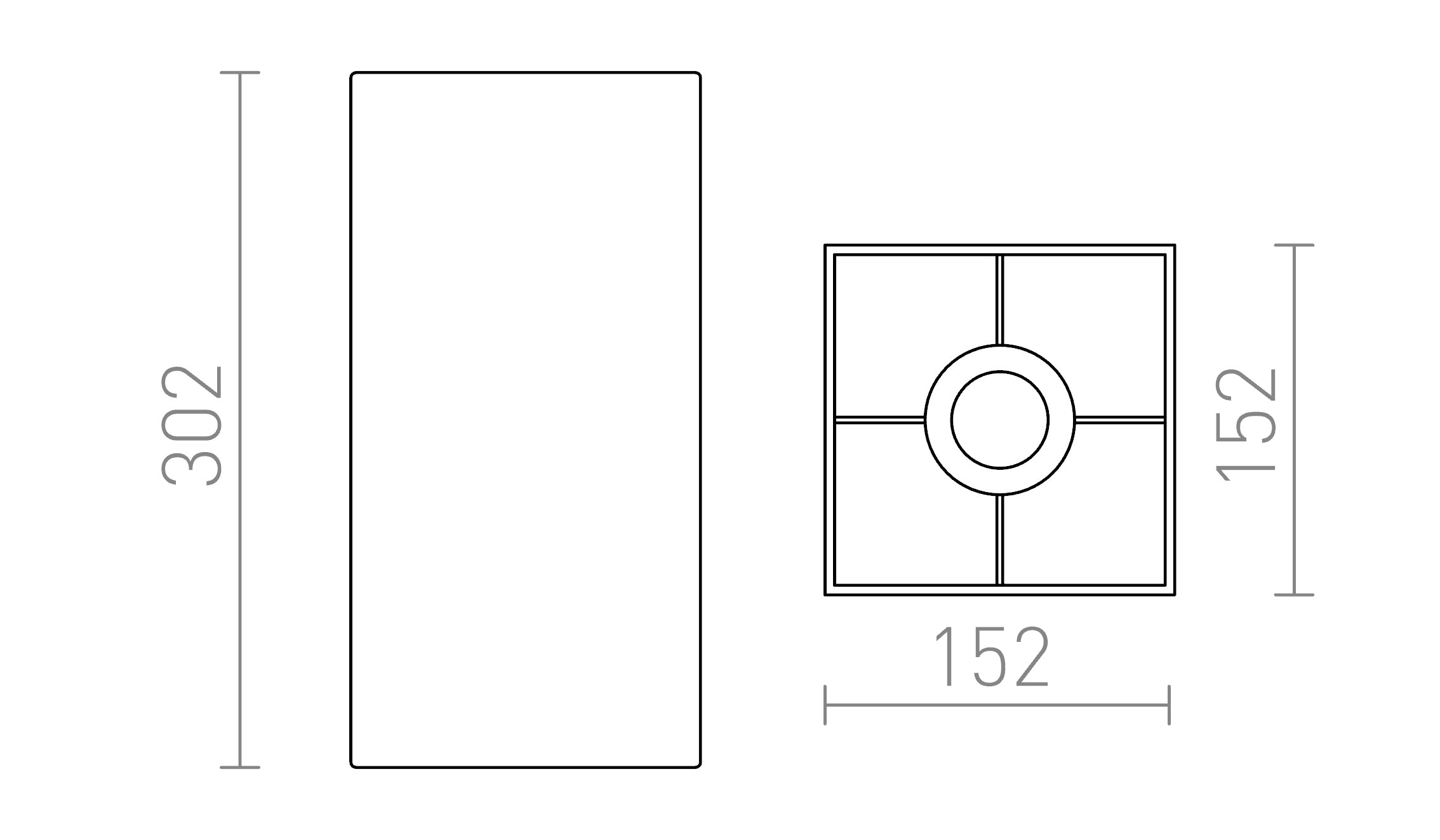 TEMPO 15/30 αμπαζούρ - Product sketch