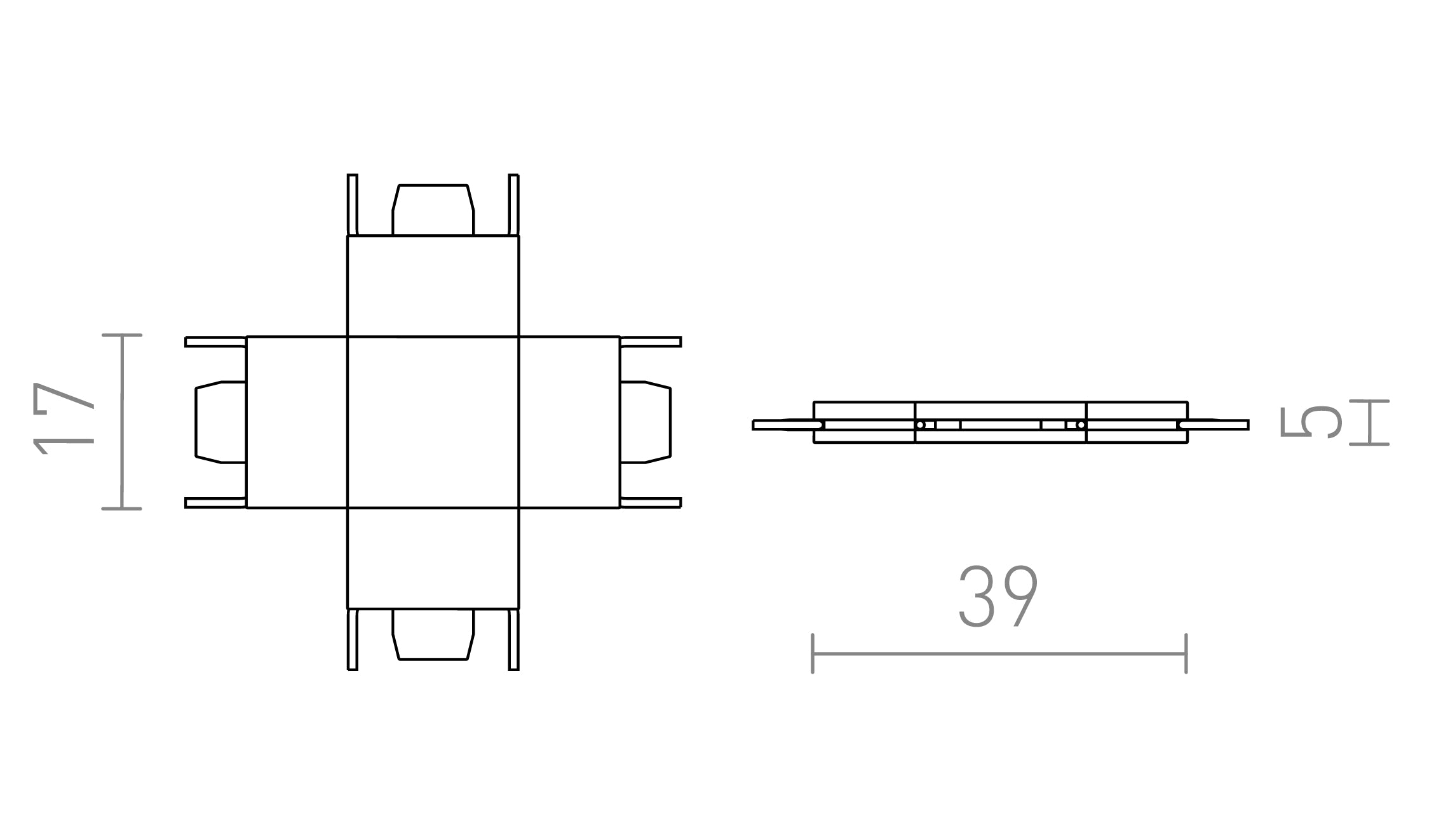 VEGA X connecteur - Product sketch