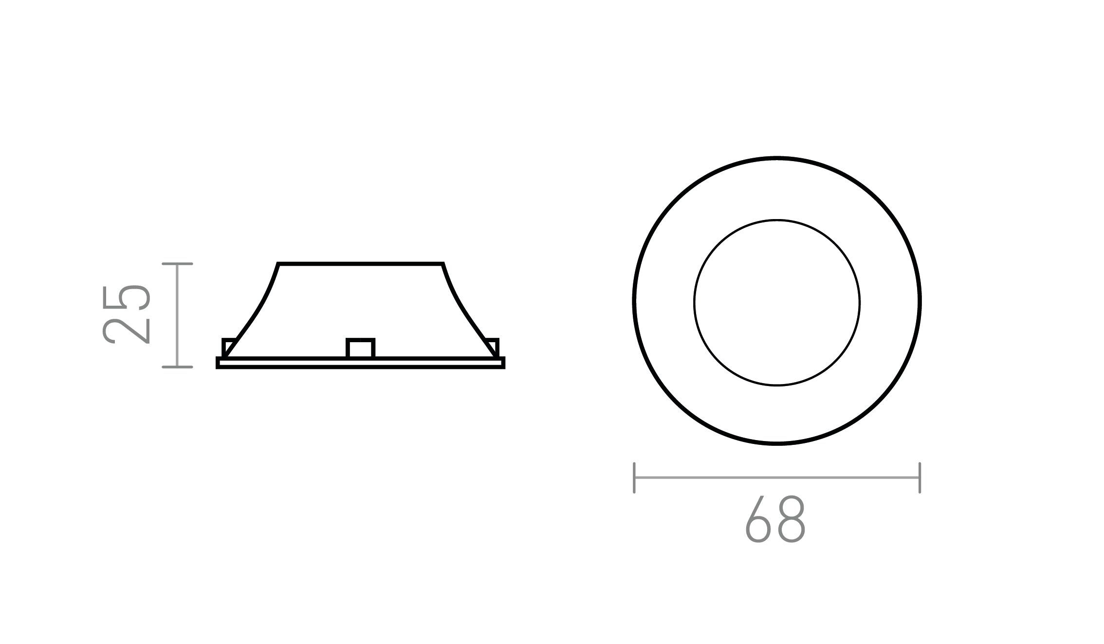 AUGUSTA διακοσμητικός ανακλαστήρας - Product sketch