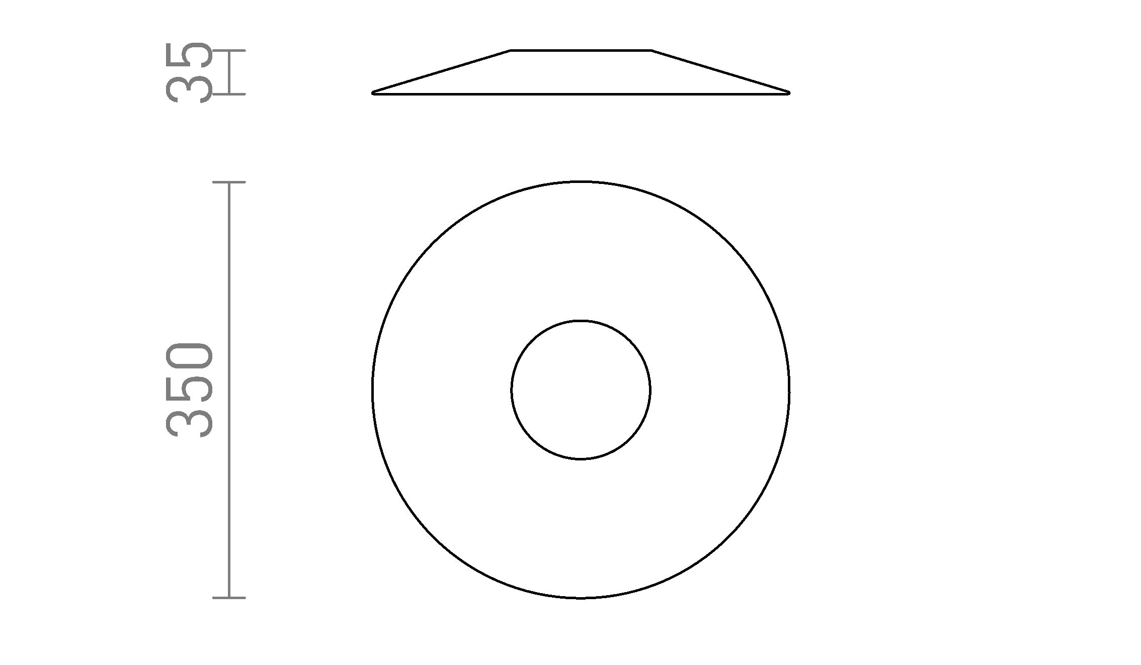 SFERA 35/4 sjenilo - Product sketch