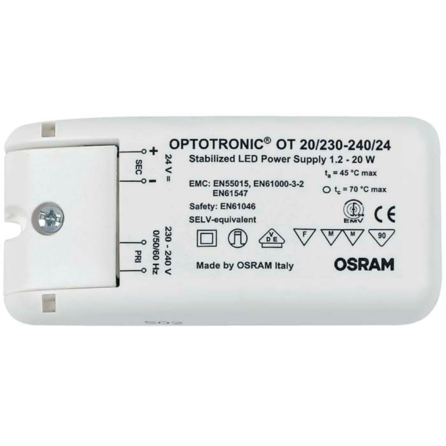 RENDL lighting accessorie TRAFO 0,5-20W 24= 20W G13006 2