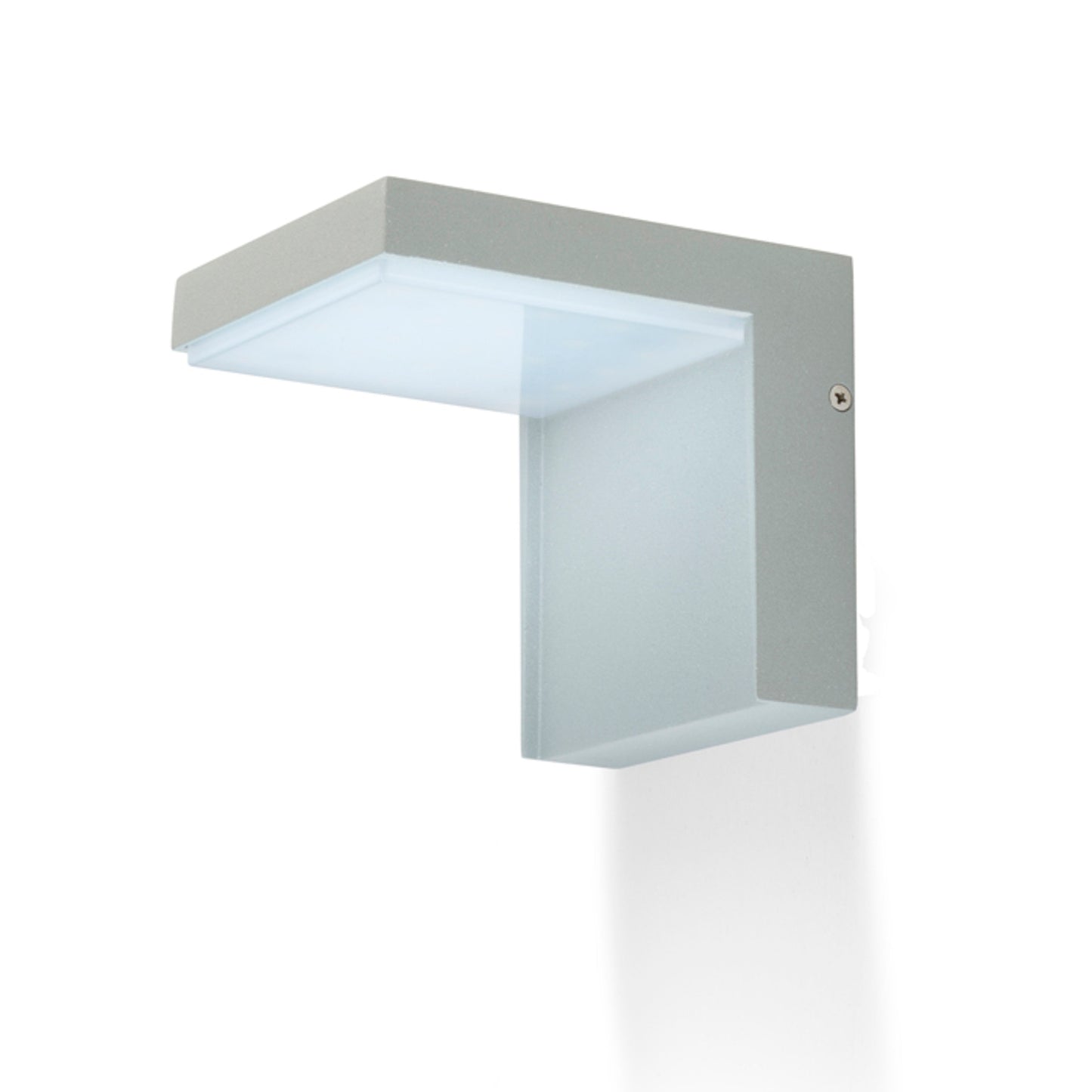 RENDL Outlet VECINO wall silver grey 230V LED 5W IP54 3000K R10351 1