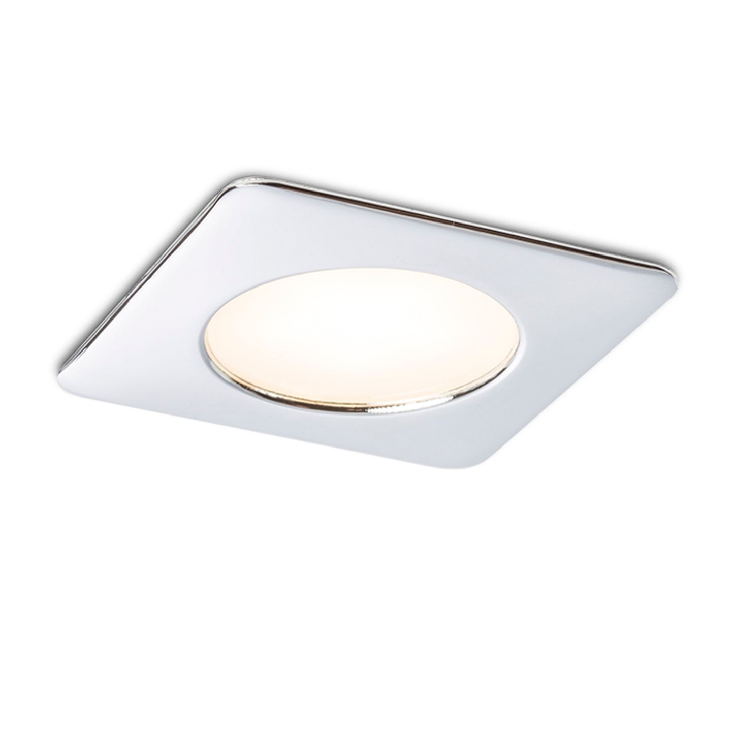 RENDL recessed light INEZ SQ chrome 12V= LED 3W IP44 3000K R10587 1
