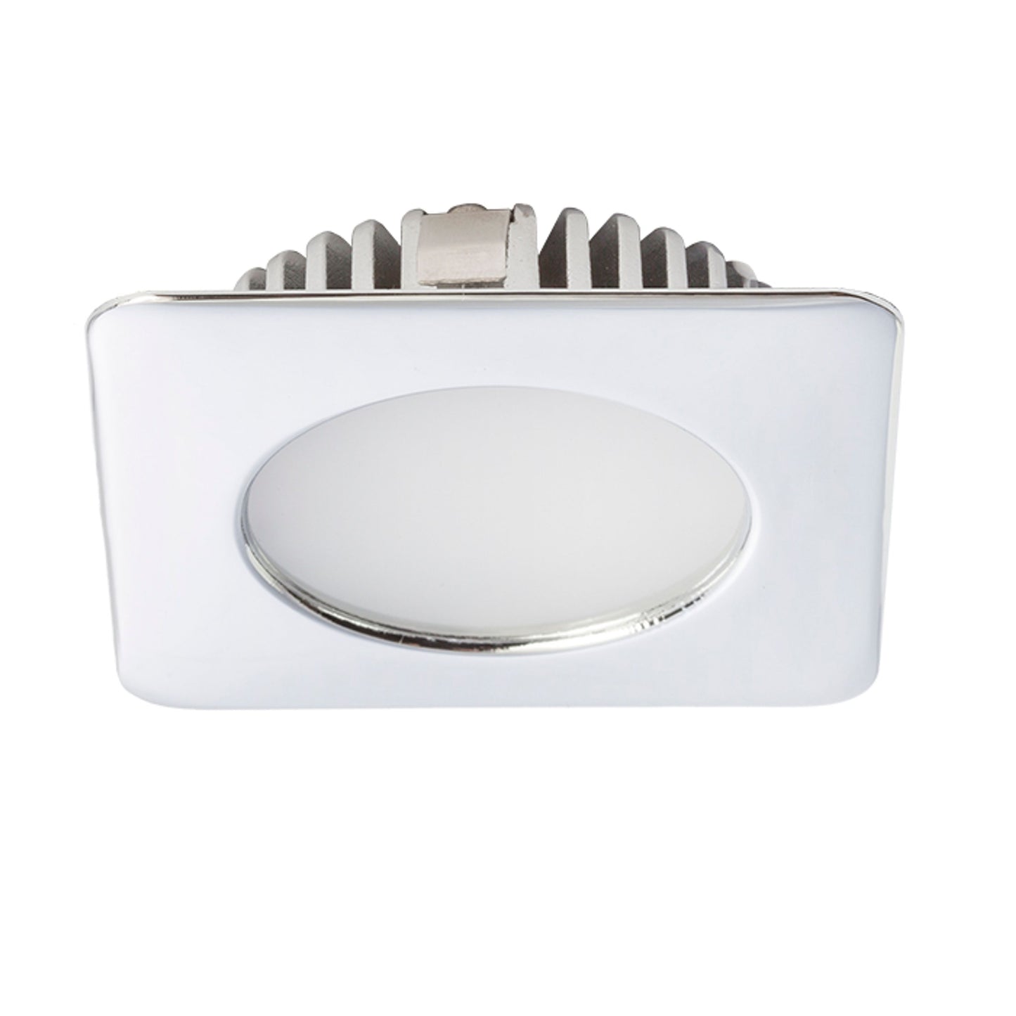 RENDL recessed light INEZ SQ chrome 12V= LED 3W IP44 3000K R10587 3