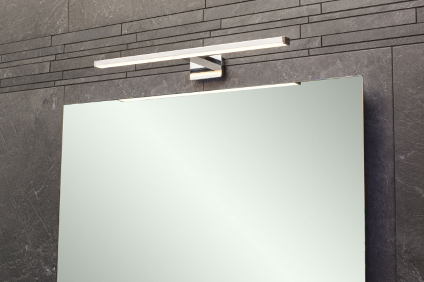 RENDL wall lamp PALEA 500 chrome 230V LED 7W IP44 3000K R10613 3