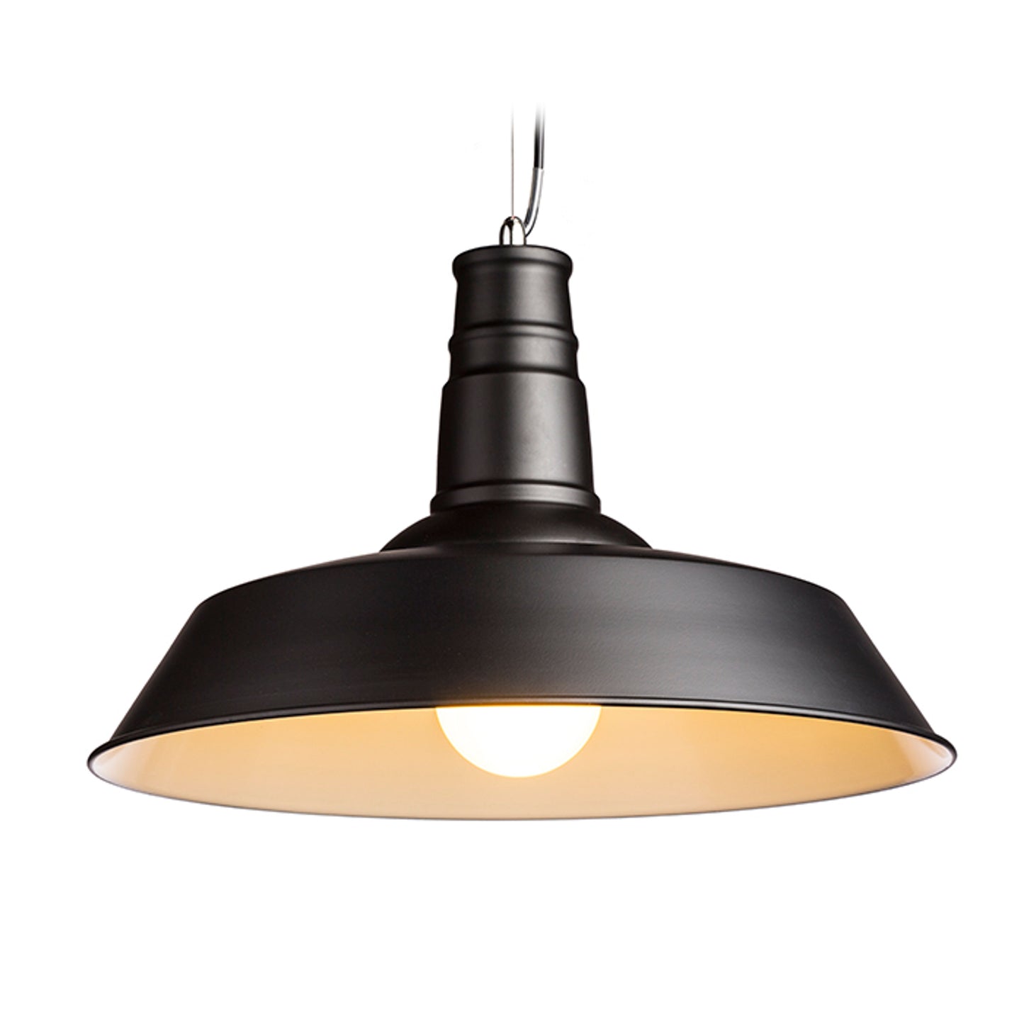 RENDL Outlet GOLDIE 46 pendant black/white 230V LED E27 30W R11690 3