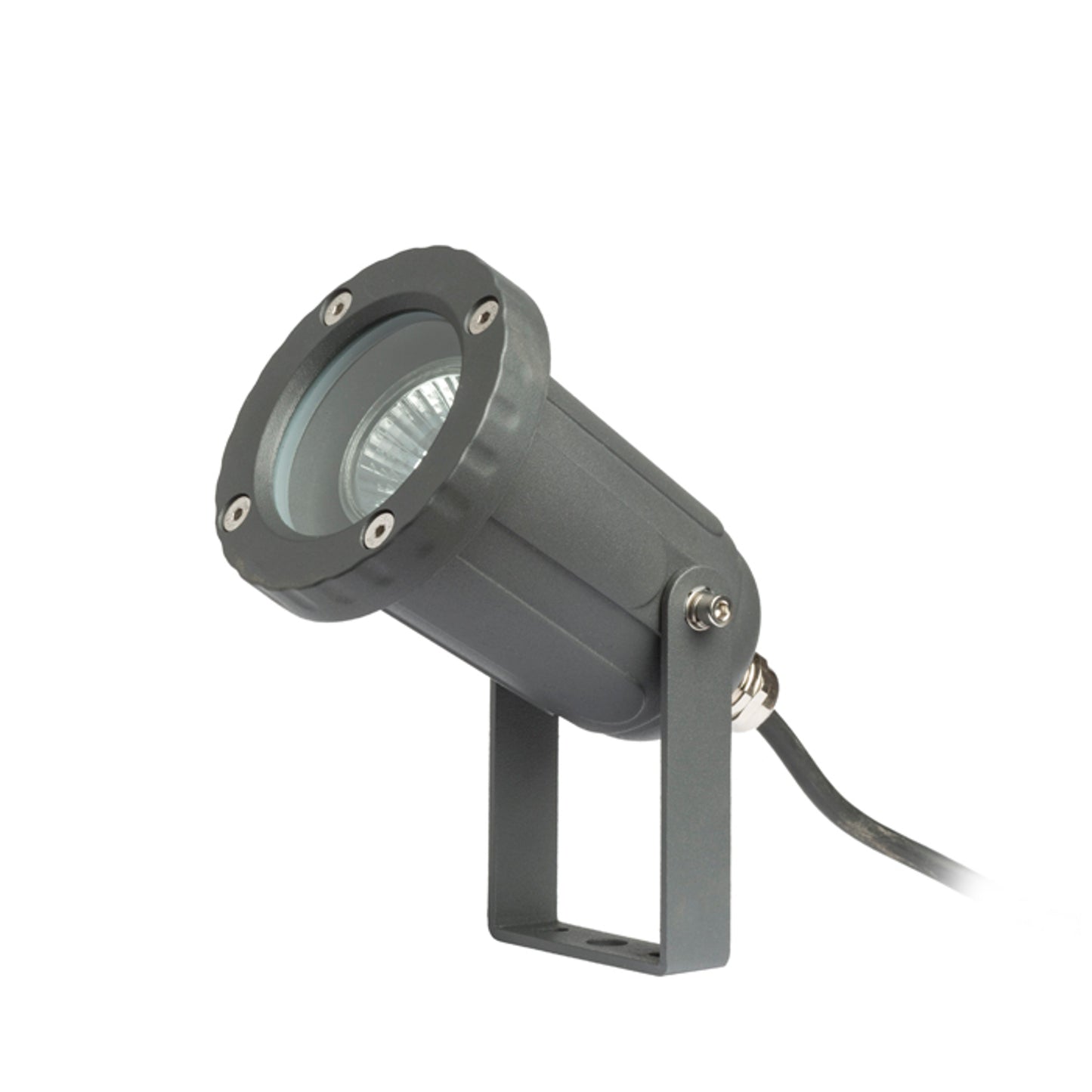 RENDL outdoor lamp HEAVY DUTY outdoor reflector anthracite grey 230V LED GU10 12W IP65 R11948 1