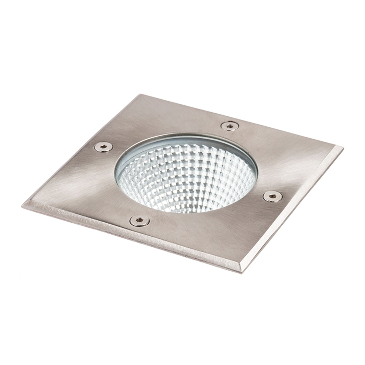 RENDL outdoor lamp RIZZ SQ 125 stainless steel 230V LED 7W 41° IP67 3000K R11962 1