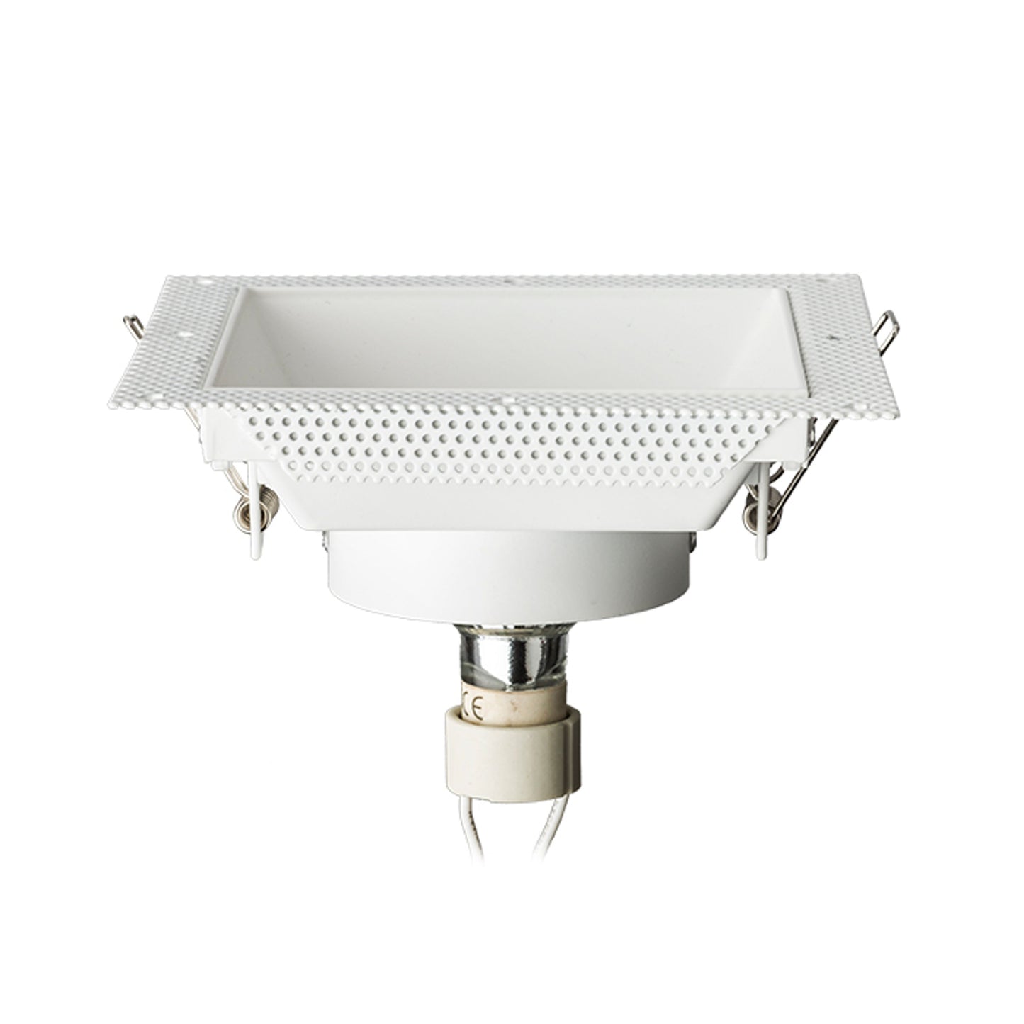 RENDL recessed light IPSO SQ frameless white 230V LED GU10 8W R12045 3