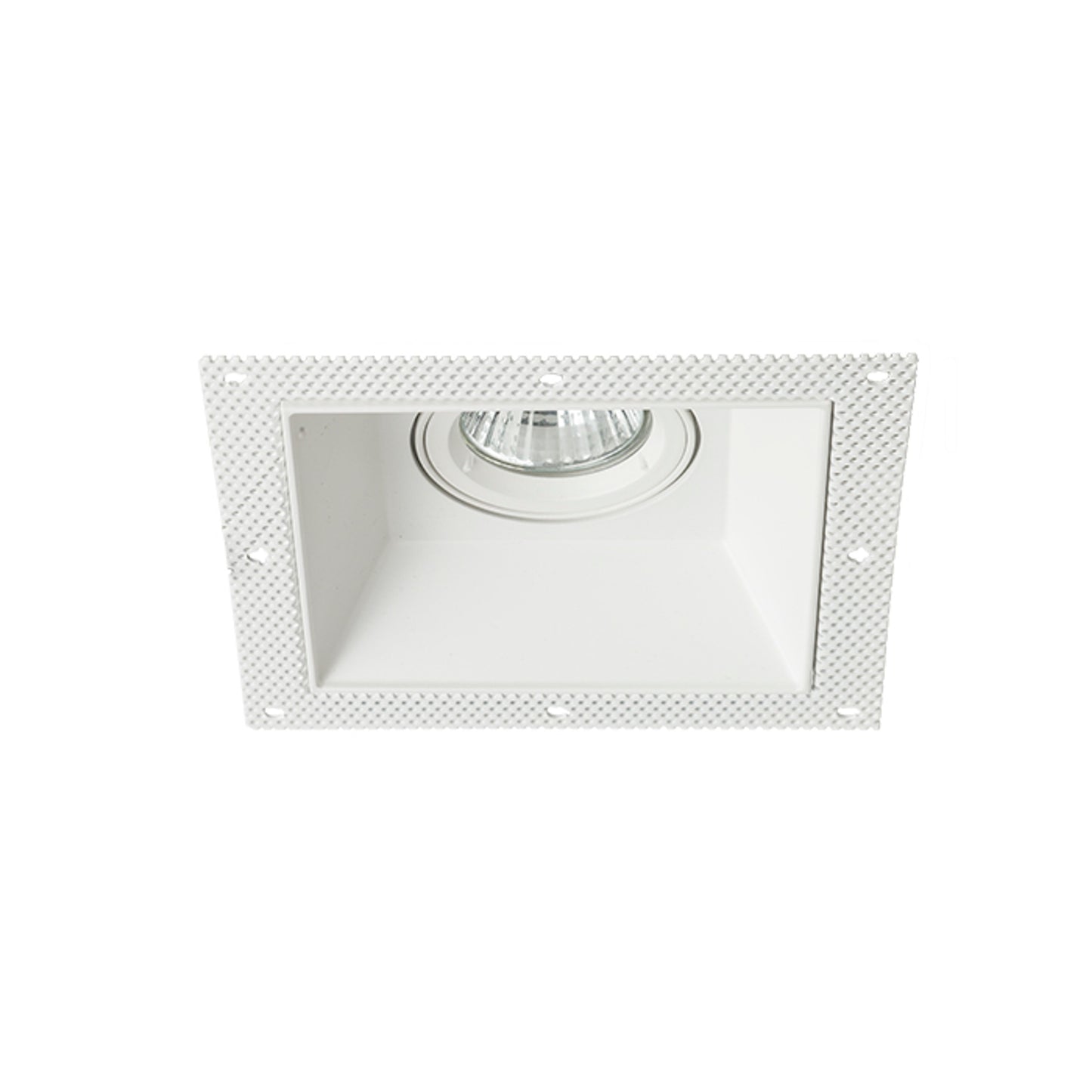 RENDL recessed light IPSO SQ frameless white 230V LED GU10 8W R12045 5