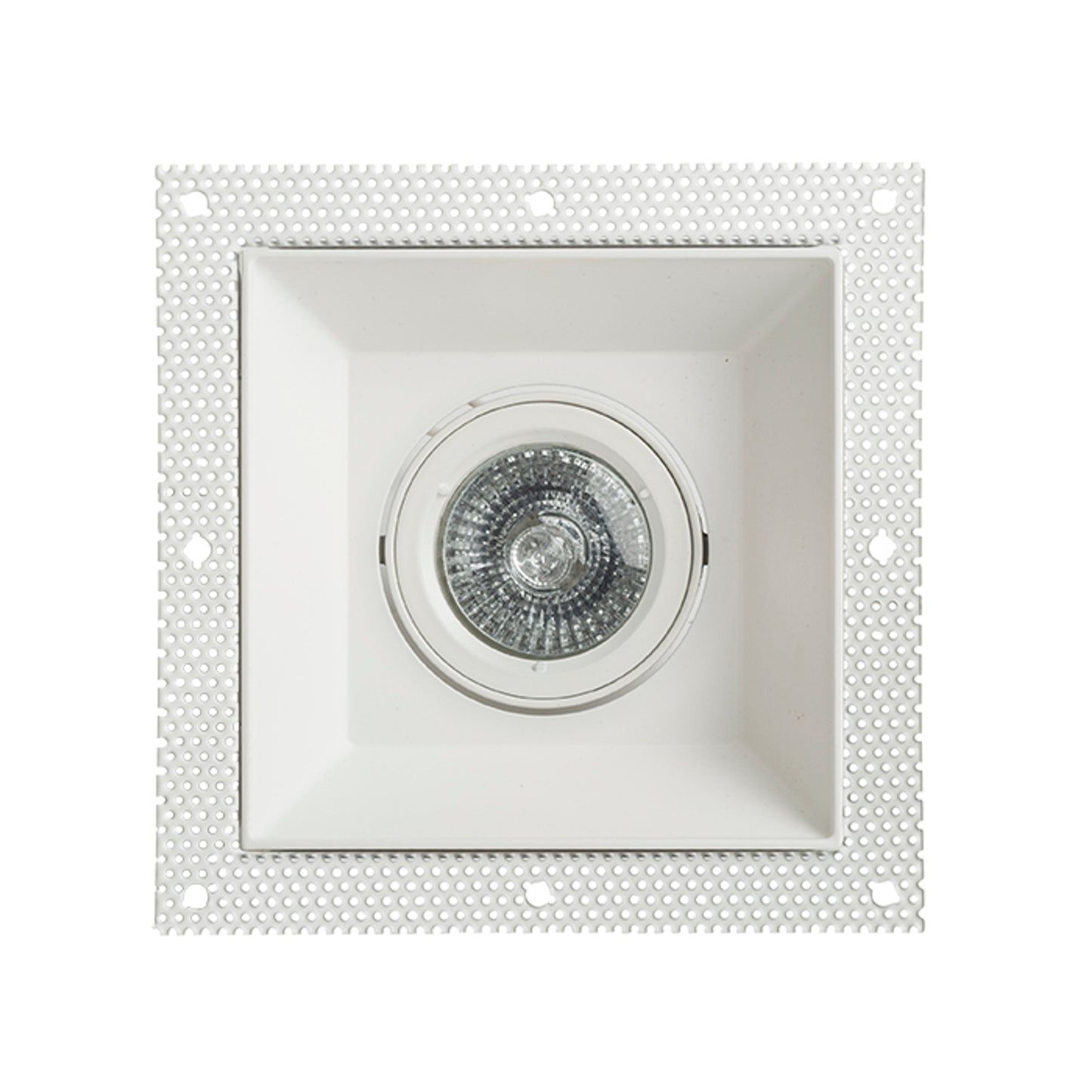 RENDL recessed light IPSO SQ frameless white 230V LED GU10 8W R12045 7