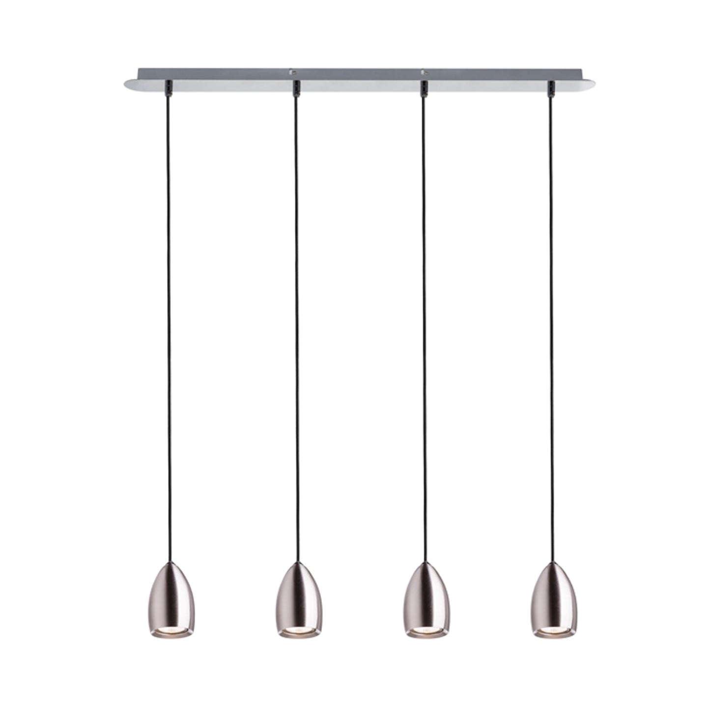 RENDL pendant lamp BABADES IV pendant matt nickel 230V GU10 4x35W R12084 1