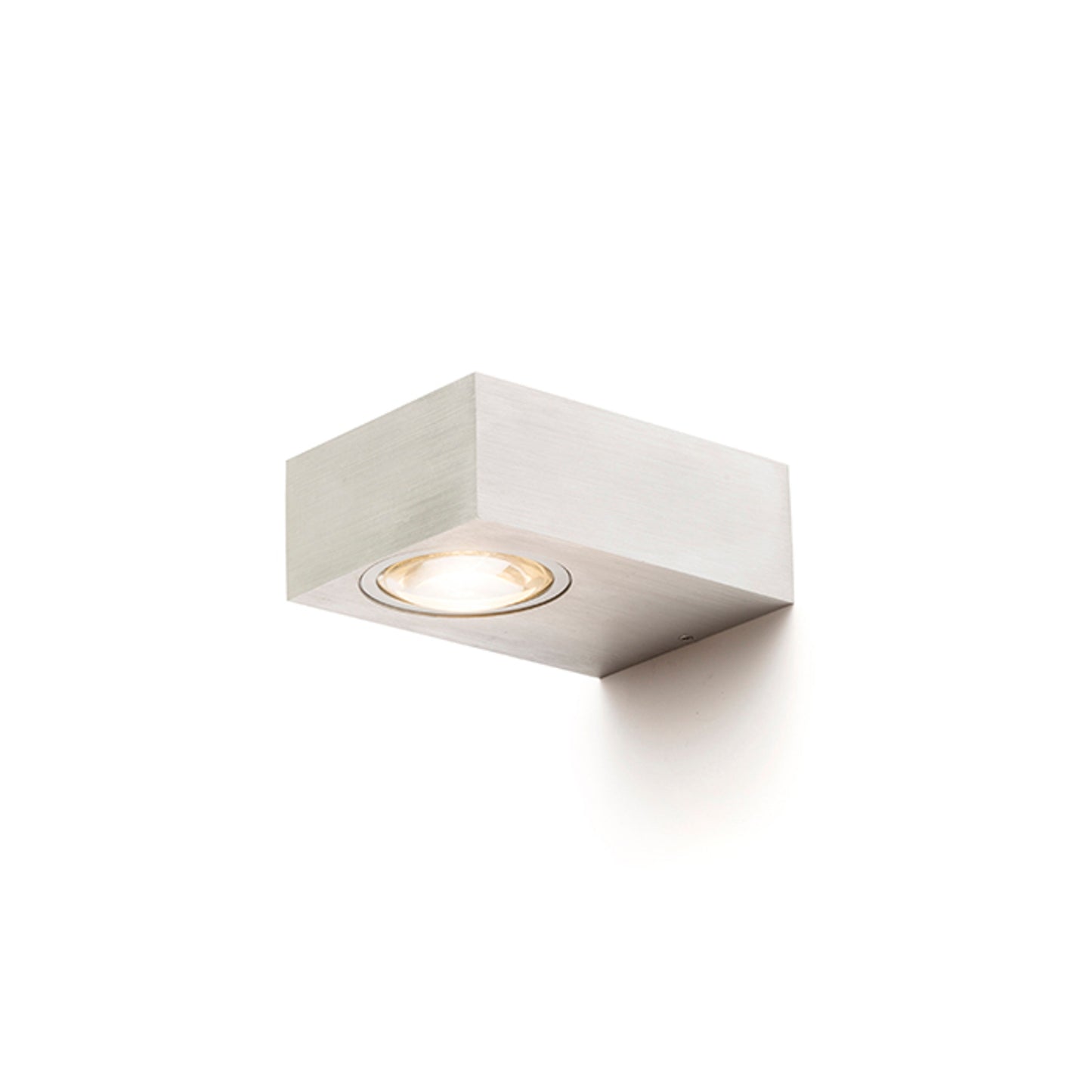 RENDL outdoor lamp KORSO II wall brushed aluminum 230V LED 2x3W 120° IP54 3000K R12831 1