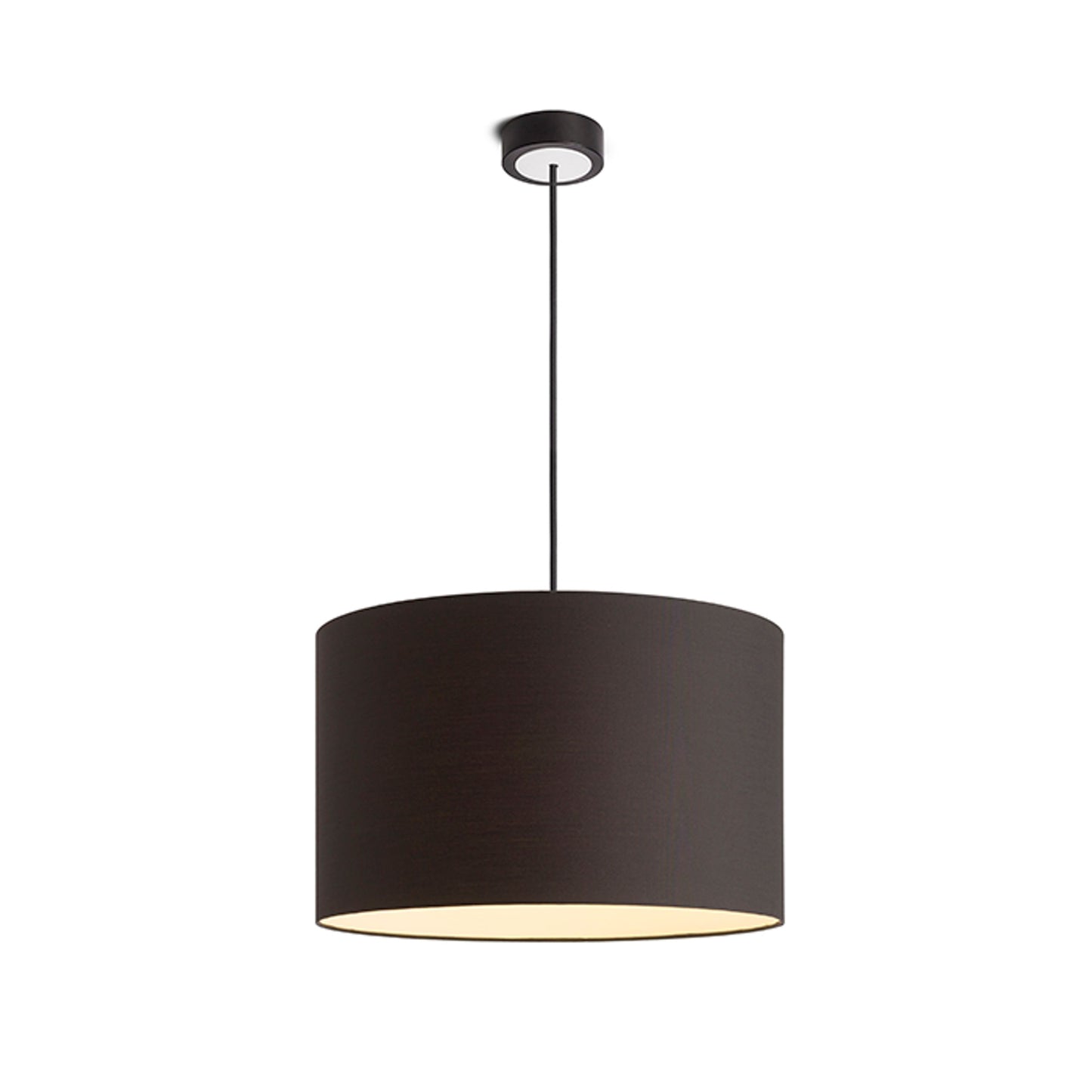 RENDL shades, shade bases, pendent sets RON 40/25 shade Polycotton black/white PVC max. 23W R13050 5