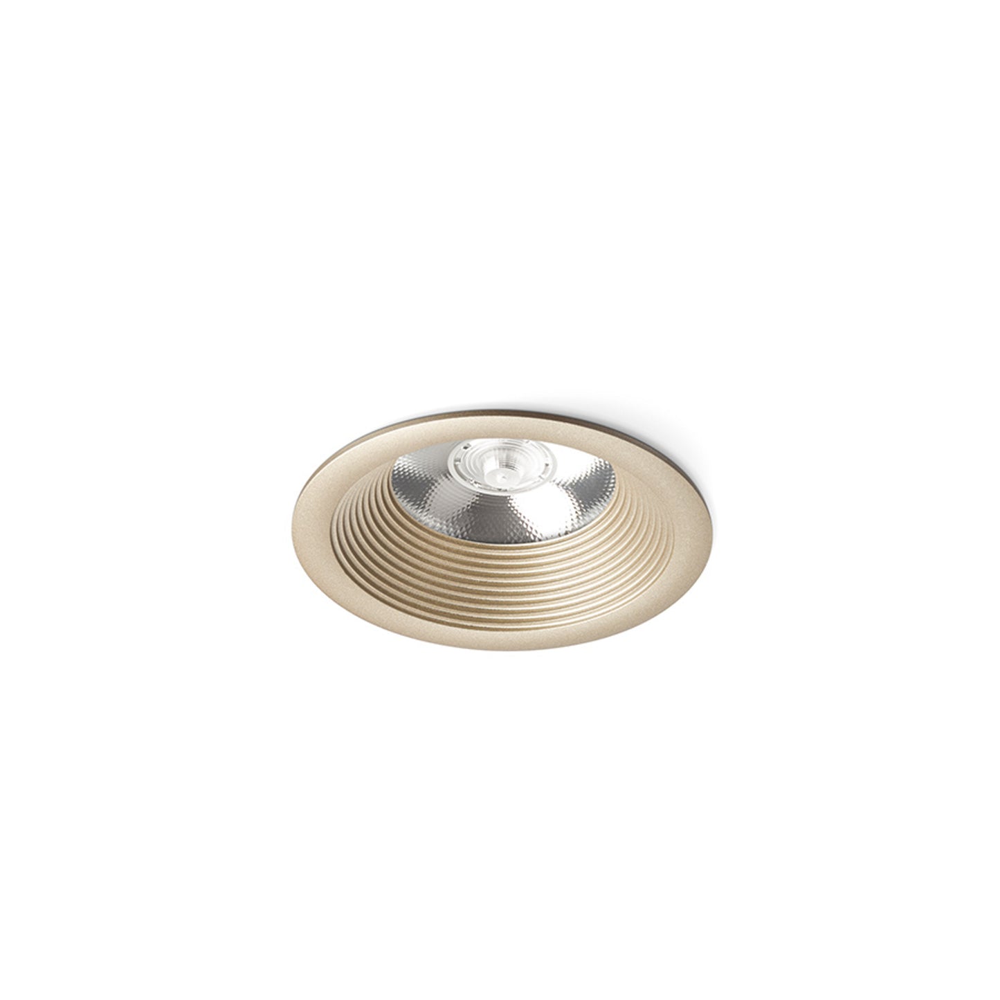 RENDL recessed light SHARM BASE recessed pearl gold 230V LED 10W 24° 3000K R13222 1