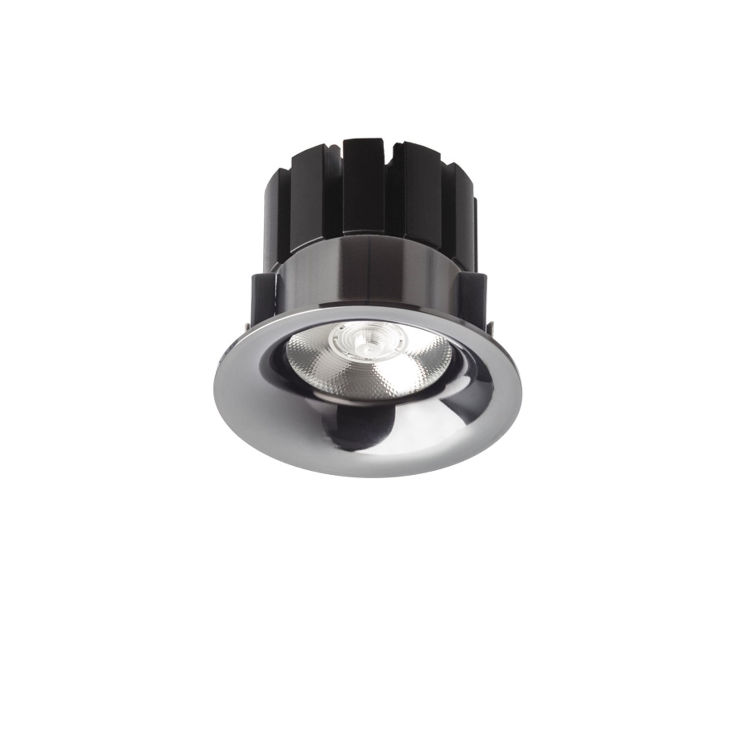 RENDL recessed light SHARM BASE recessed black chrome 230V LED 10W 24° 3000K R13227 2