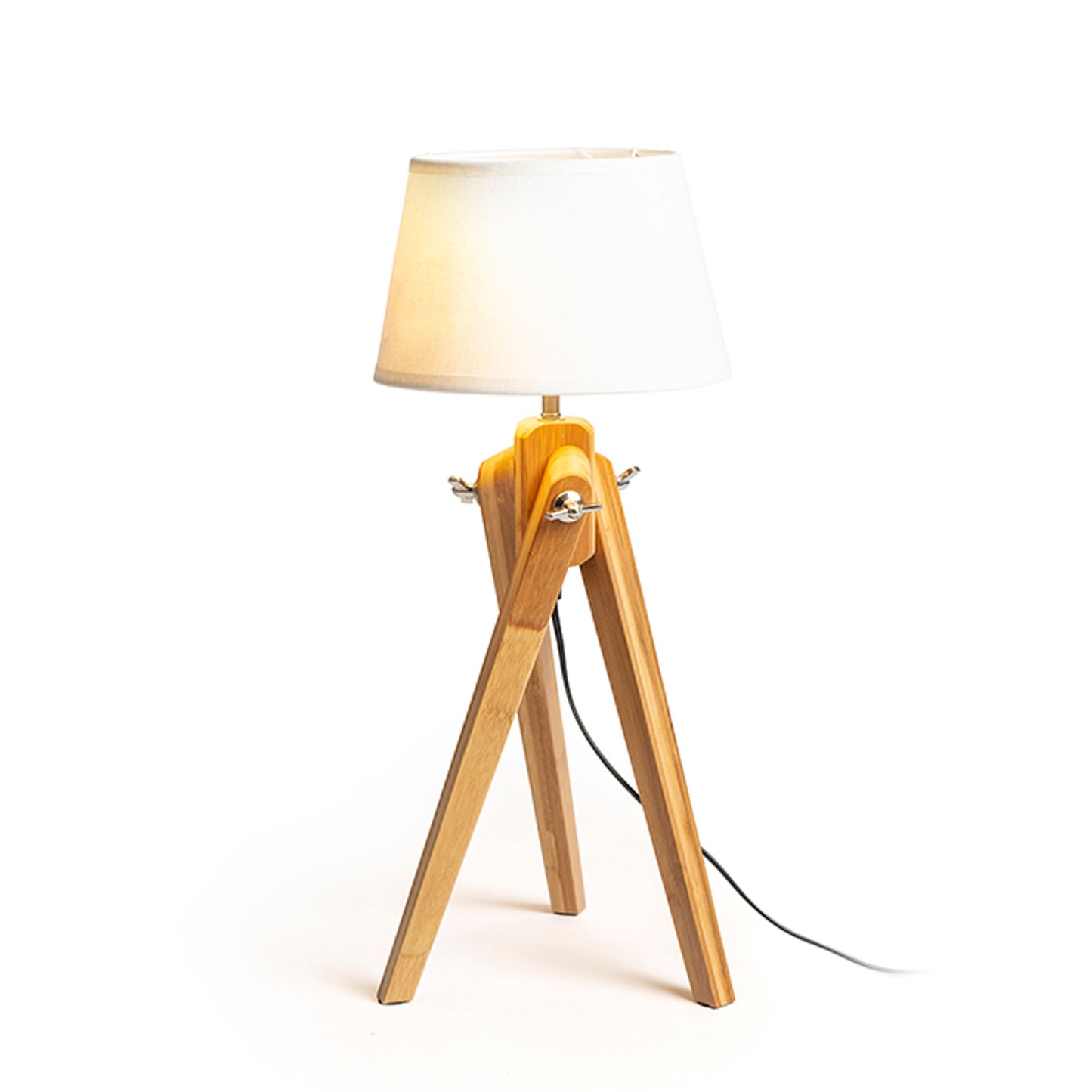 RENDL shades, shade bases, pendent sets AMBITUS table base bamboo 230V LED E27 15W R13303 4