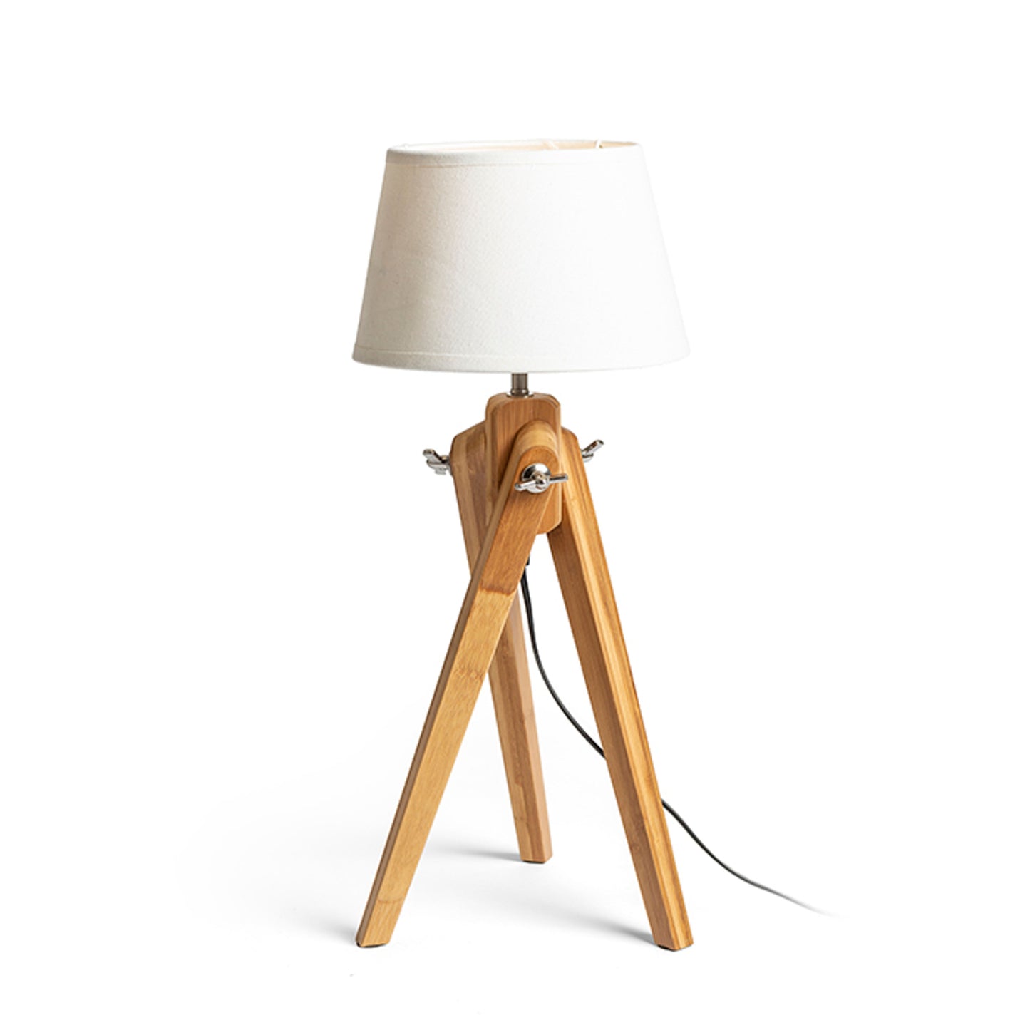 RENDL shades, shade bases, pendent sets AMBITUS table base bamboo 230V LED E27 15W R13303 5