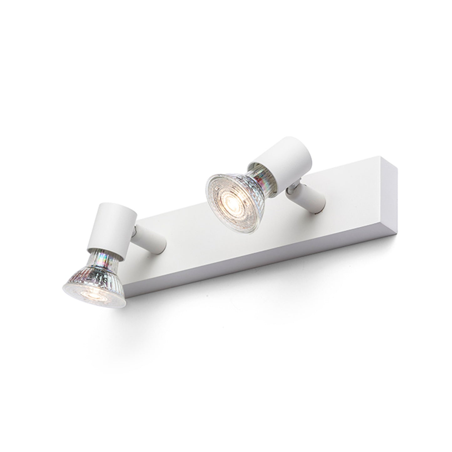 RENDL spotlight TRICA II wall white 230V GU10 2x25W R13373 2