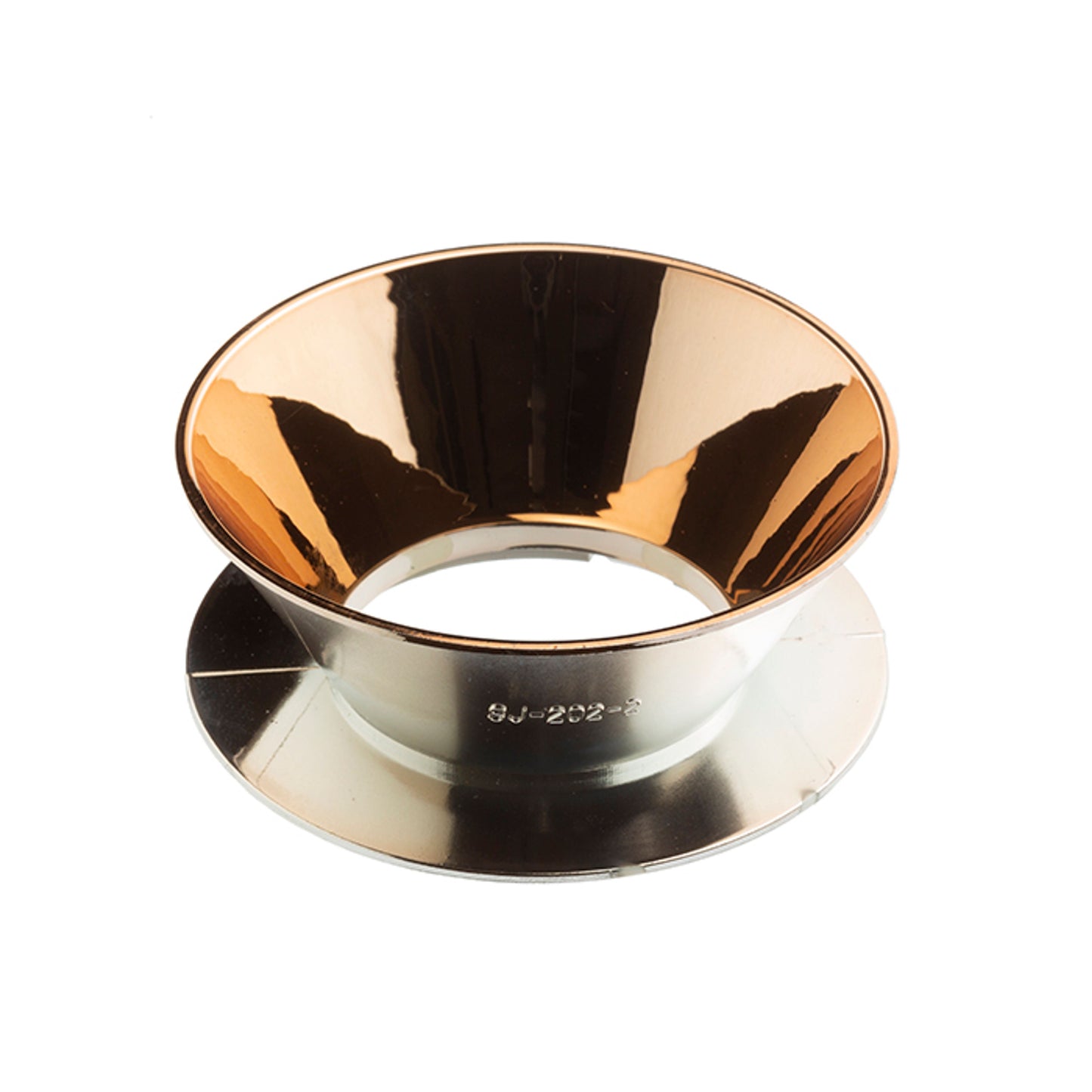 RENDL surface mounted lamp CANTO decorative inner shade copper foil R13475 1