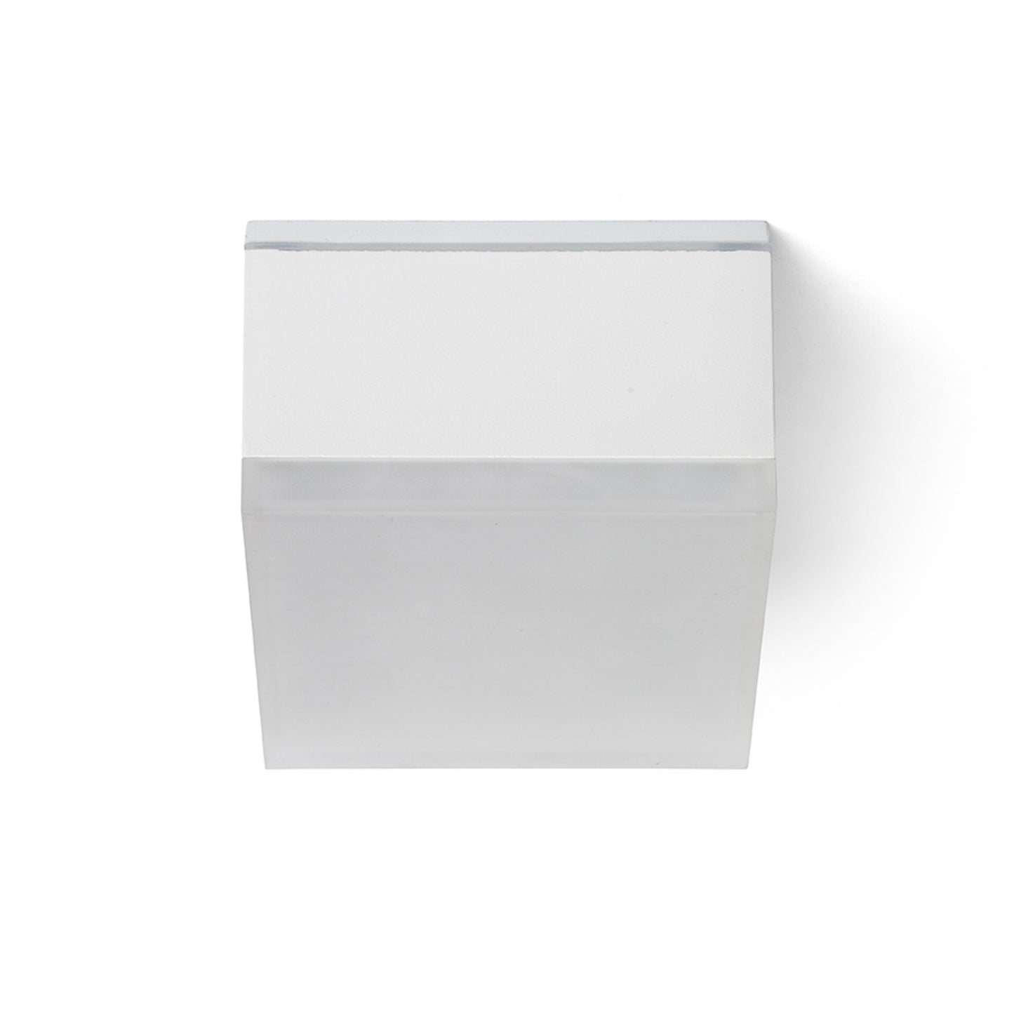 RENDL outdoor lamp ORIN SQ ceiling white satinated acrylic 230V LED 10W IP54 3000K R13628 5