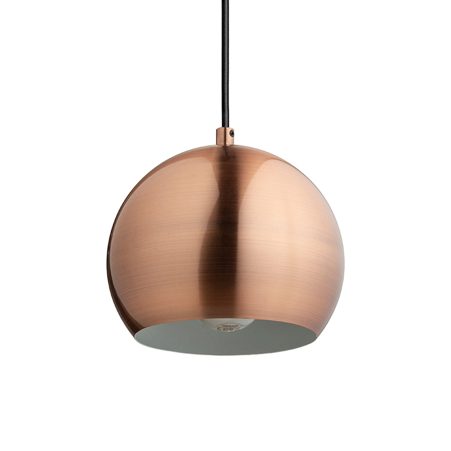 RENDL pendant lamp AGNETA pendant brushed copper 230V LED E27 11W R13900 6