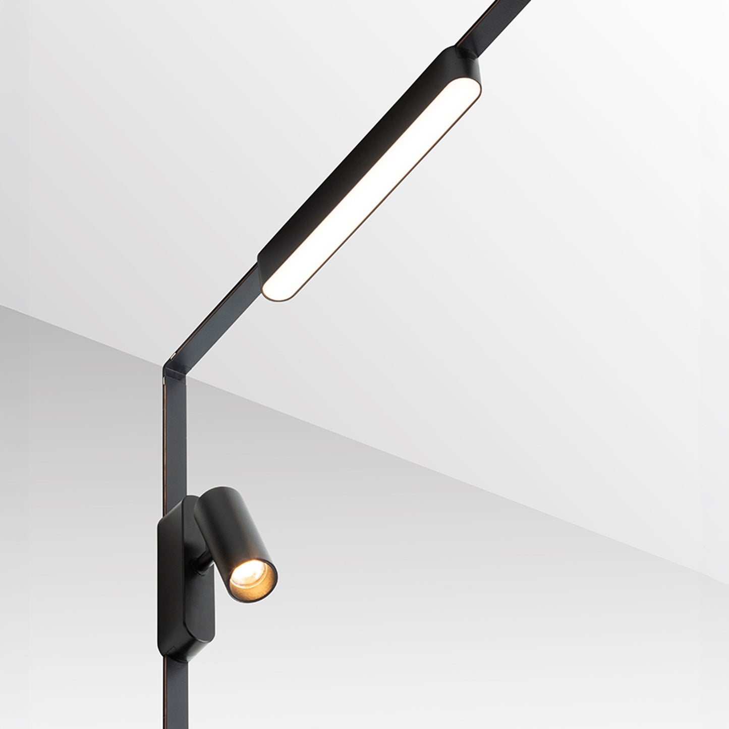RENDL Ultra-thin track system LOKI 8 for the VEGA/WAVE system black 24= LED 6W 24° 3000K 4000K 6500K R14317 4