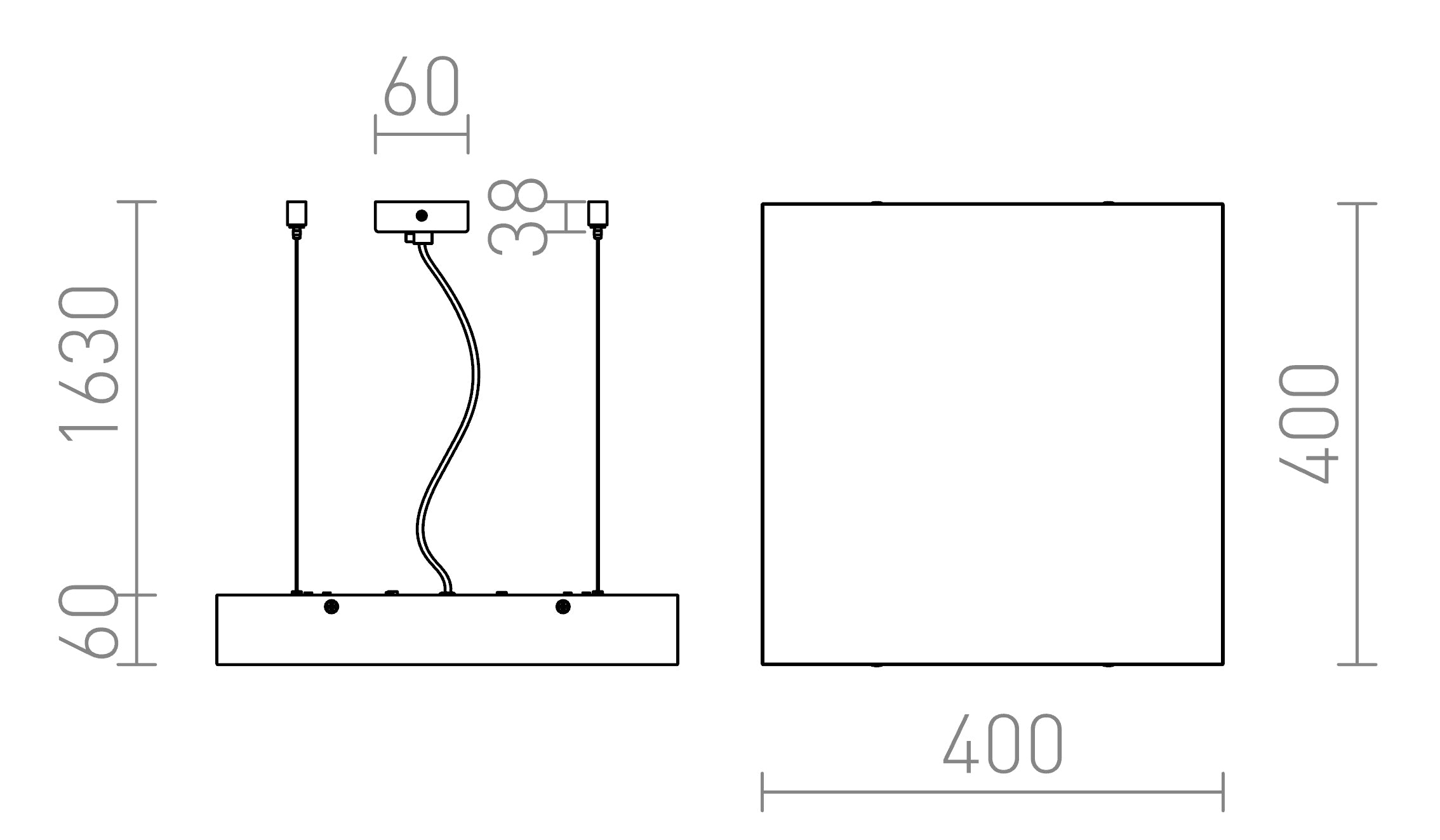 STRUCTURAL 40 ΚΡΕΜΑΣΤΟ - Product sketch