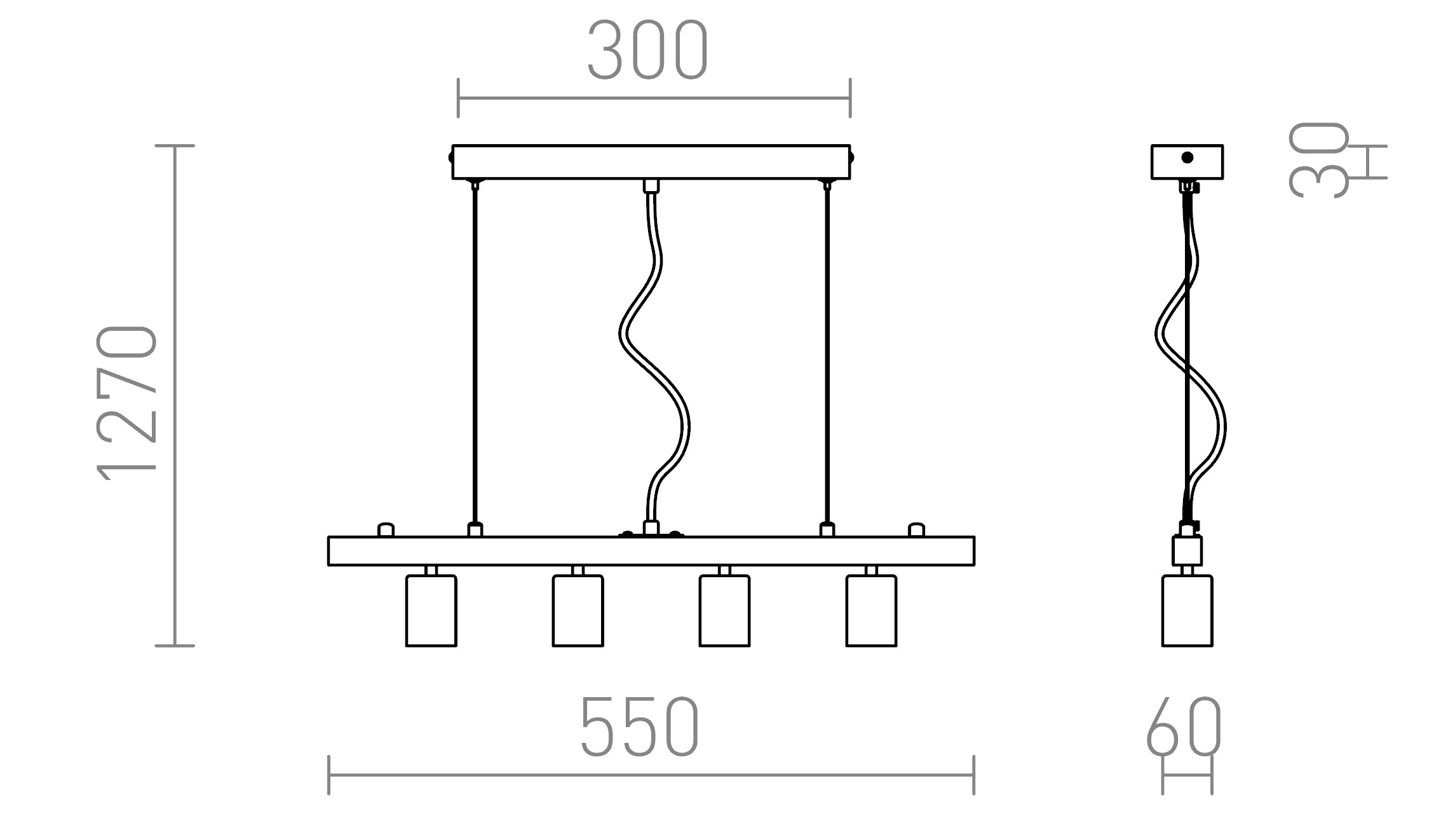 RALLONG IV ΚΡΕΜΑΣΤΟ - Product sketch