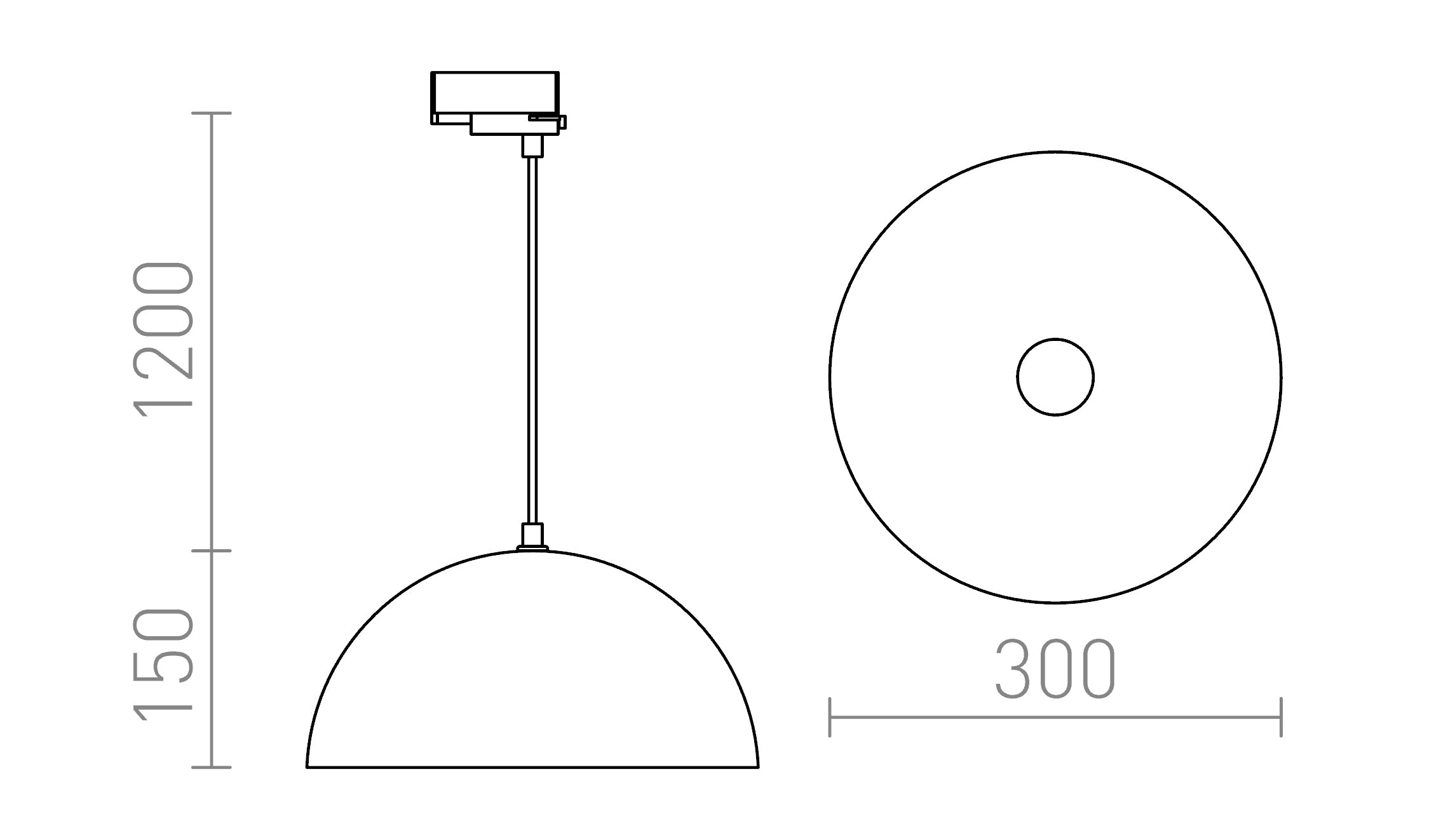 MONROE 30 ΓΙΑ ΡΑΓΑ ΦΩΤΙΣΜΟΥ ΤΡΙΩΝ ΚΥΚΛΩΜΑΤΩΝ - Product sketch