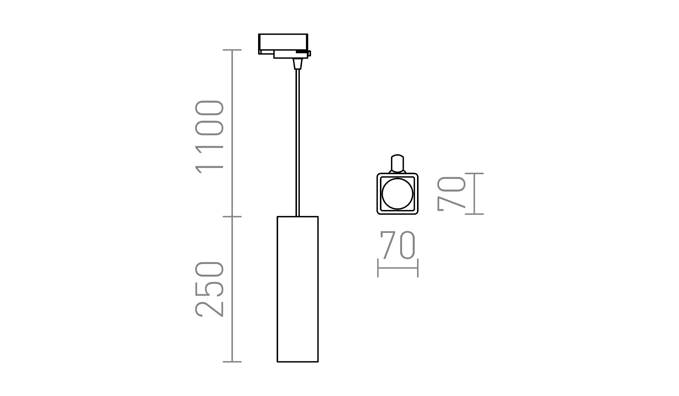 JACK ΓΙΑ ΡΑΓΑ ΦΩΤΙΣΜΟΥ ΤΡΙΩΝ ΚΥΚΛΩΜΑΤΩΝ - Product sketch