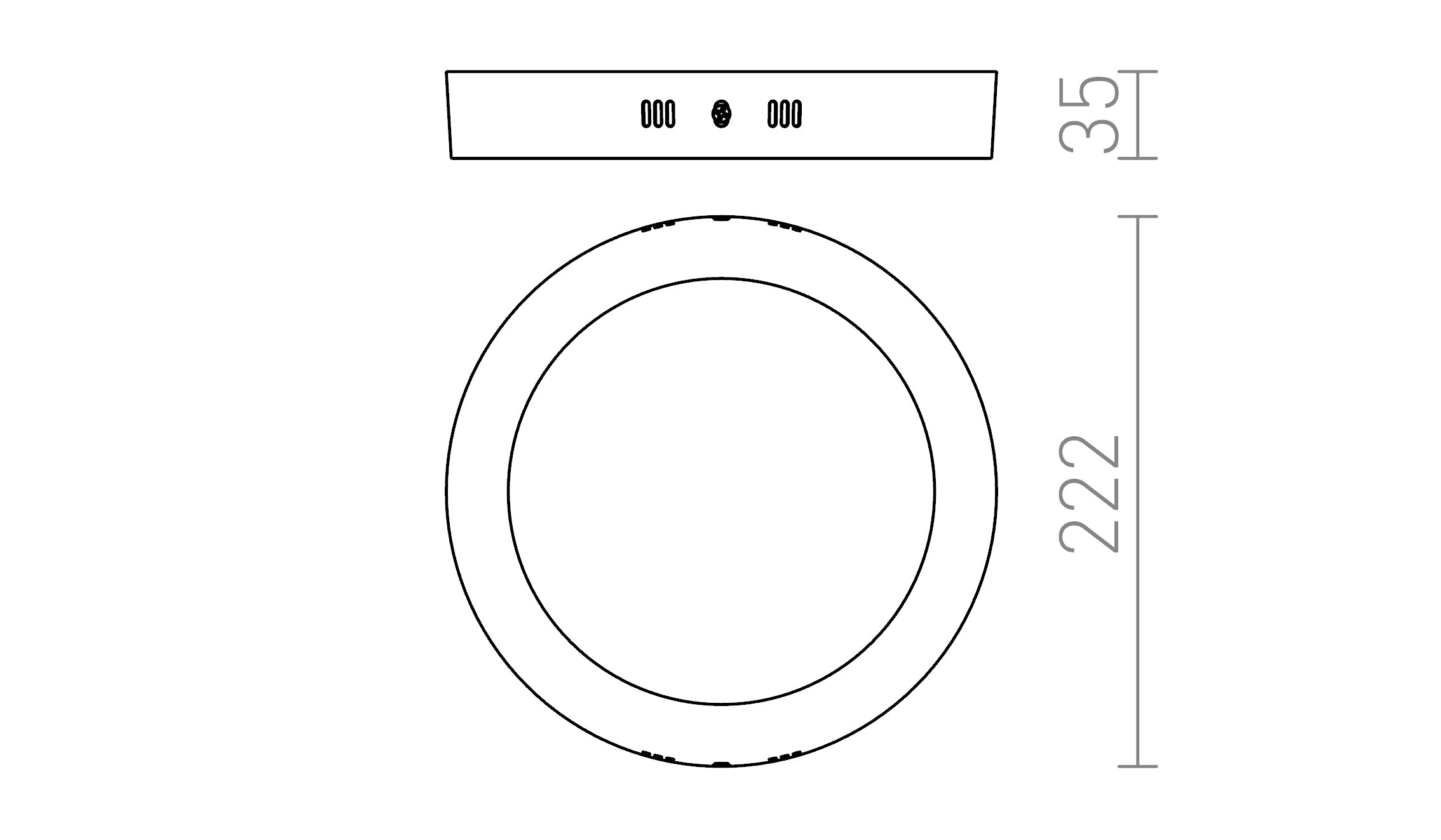 SOCORRO R 220 ΕΠΙΦΑΝΕΙΑΣ - Product sketch