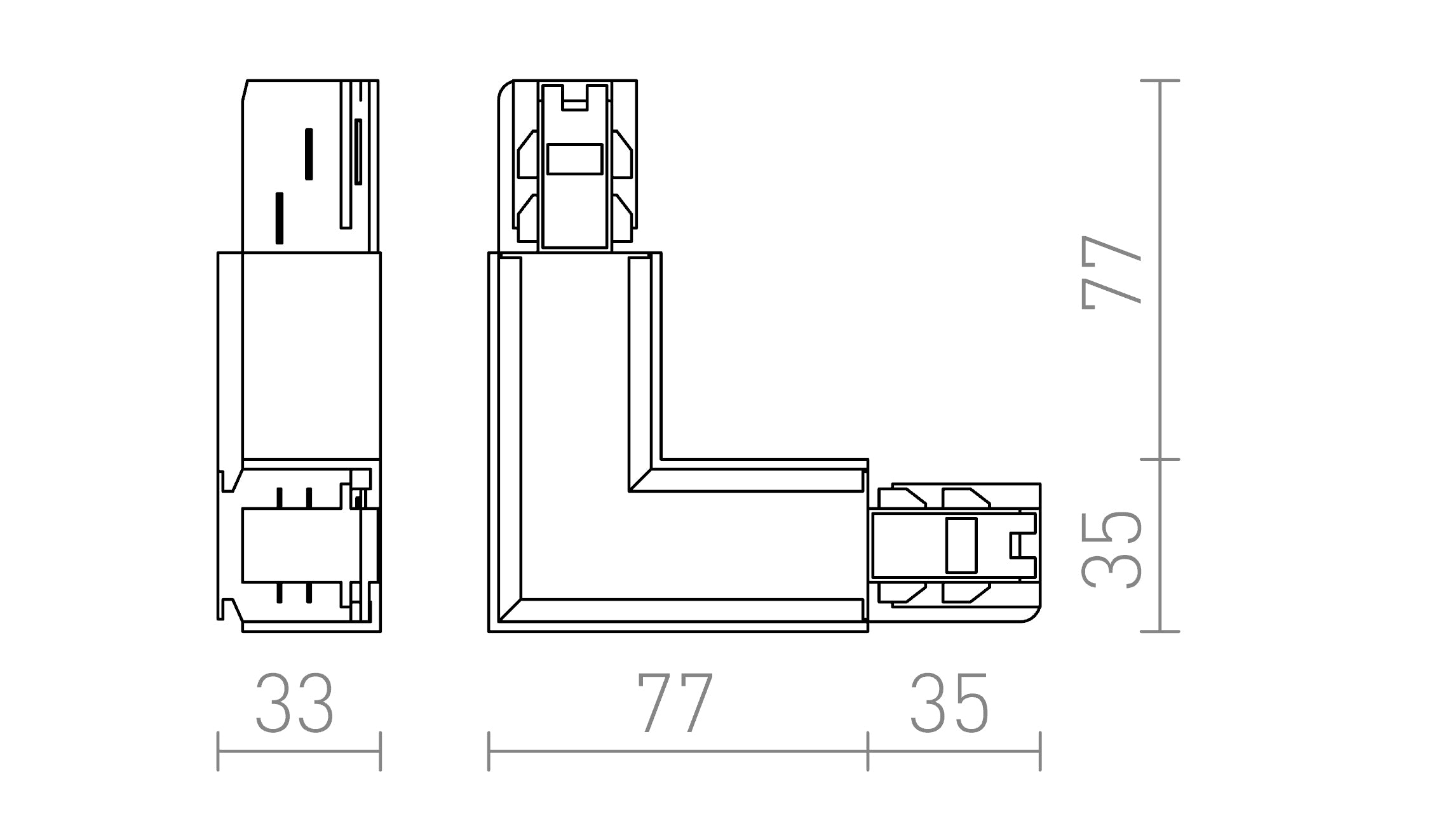 ΣΥΝΔΕΤΗΡΑΣ L EUTRAC (ΕΣΩΤΕΡΙΚΗ ΠΟΛΙΚΟΤΗΤΑ) - Product sketch