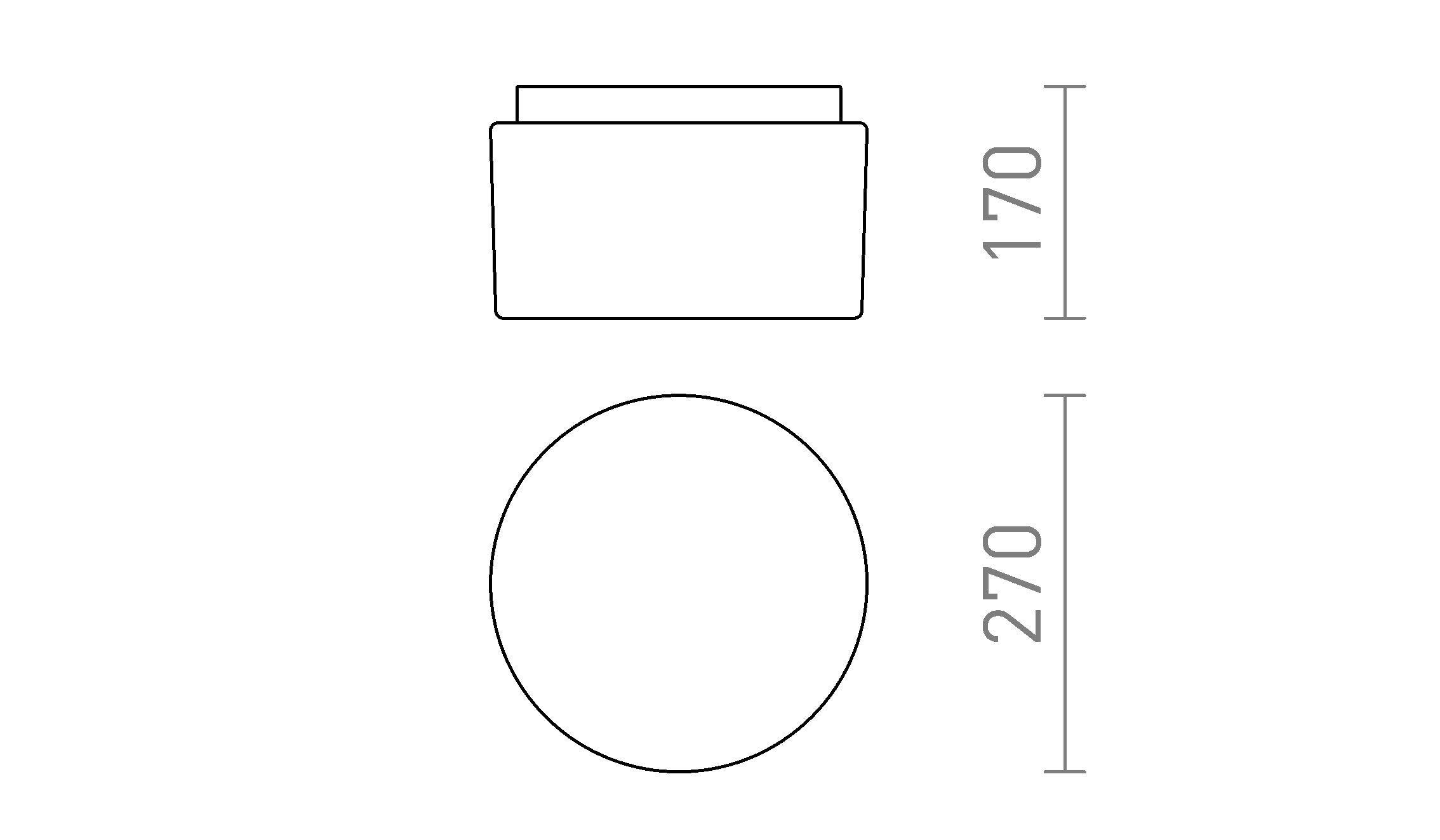 ARANA R 27 - Product sketch