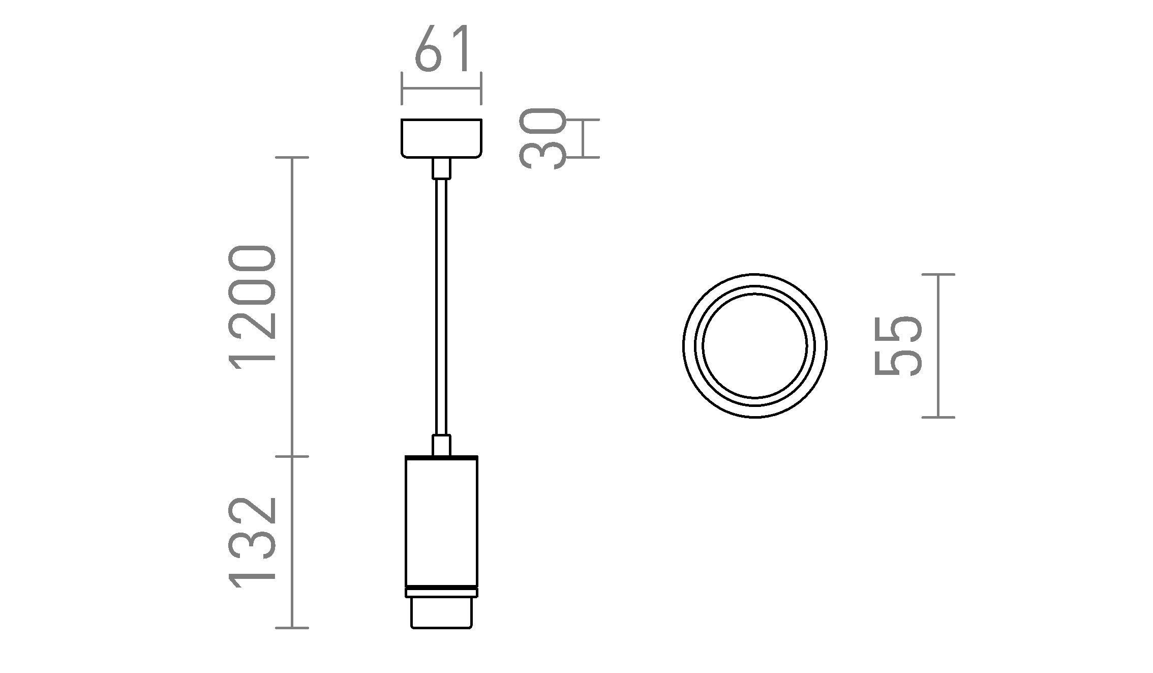 OPTIMUS ΚΡΕΜΑΣΤΟ - Product sketch