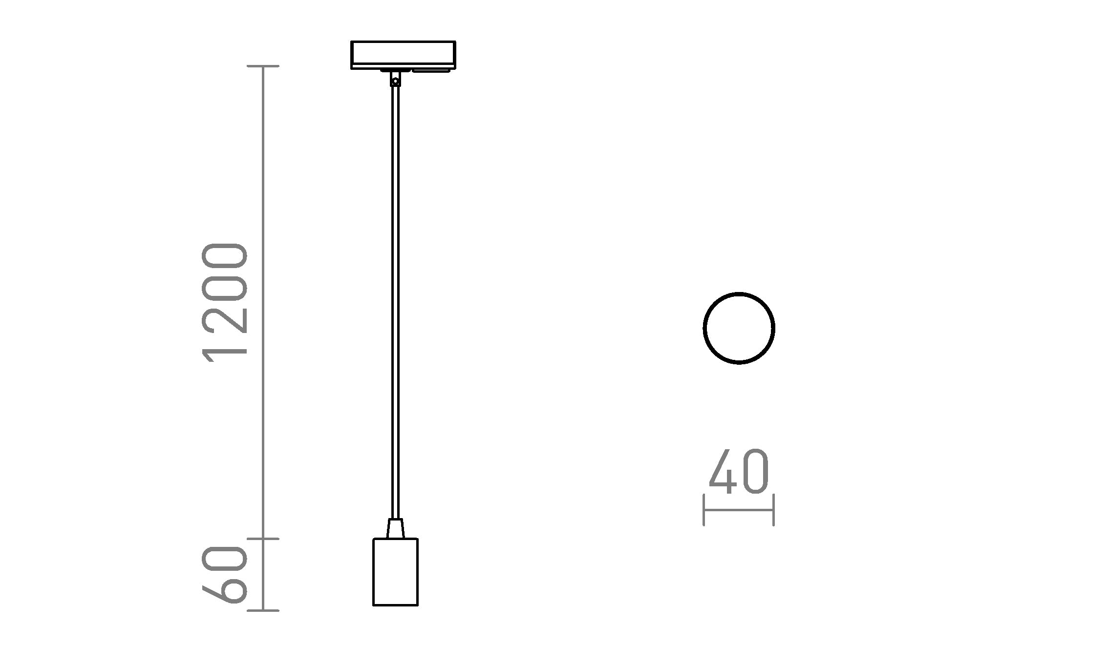 ARAQ ΓΙΑ 1 ΚΥΚΛΙΚΉ ΡΆΓΑ ΚΡΕΜΑΣΤΟ - Product sketch