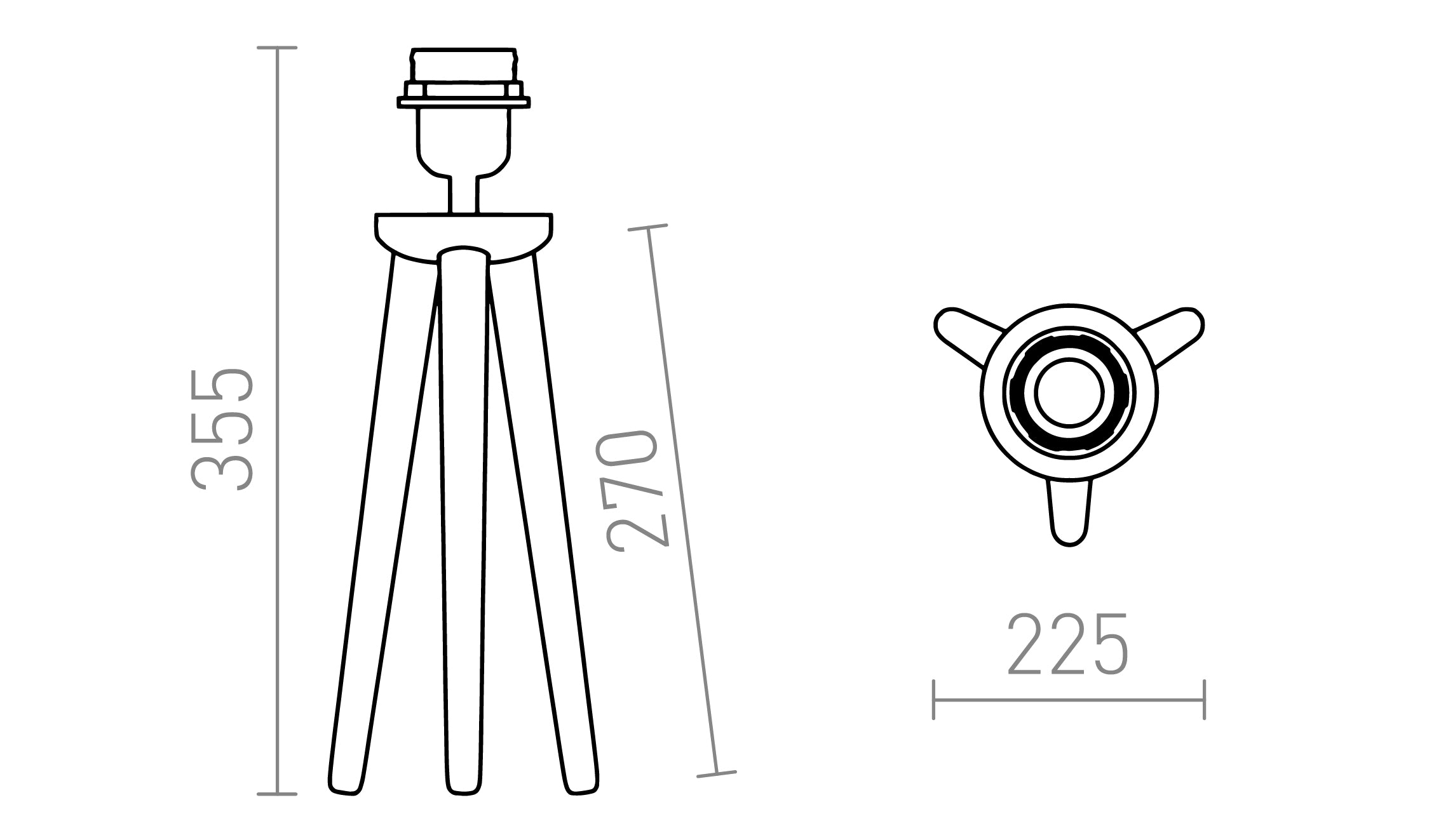 BASCO ΕΠΙΤΡΑΠΕΖΙΑ ΒΑΣΗ - Product sketch