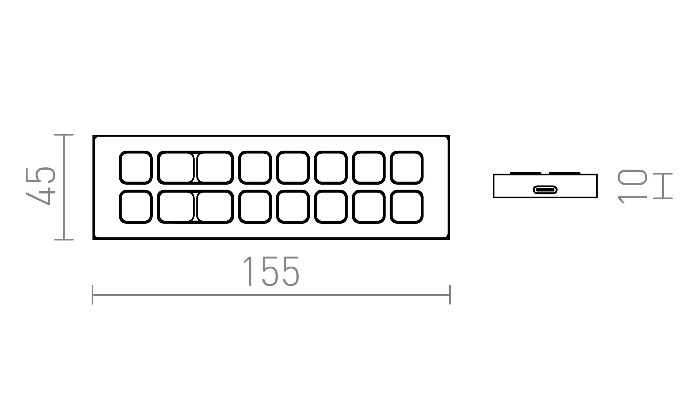 ΤΗΛΕΧΕΙΡΙΣΤΗΡΙΟ VEGA TUYA - Product sketch