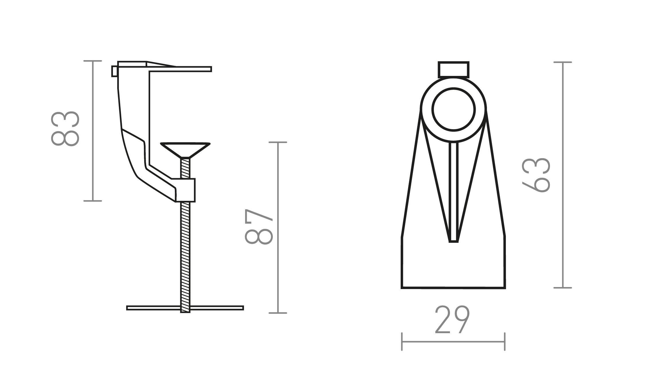 EMA C-ΣΦΗΓΚΤΗΡΑΣ - Product sketch