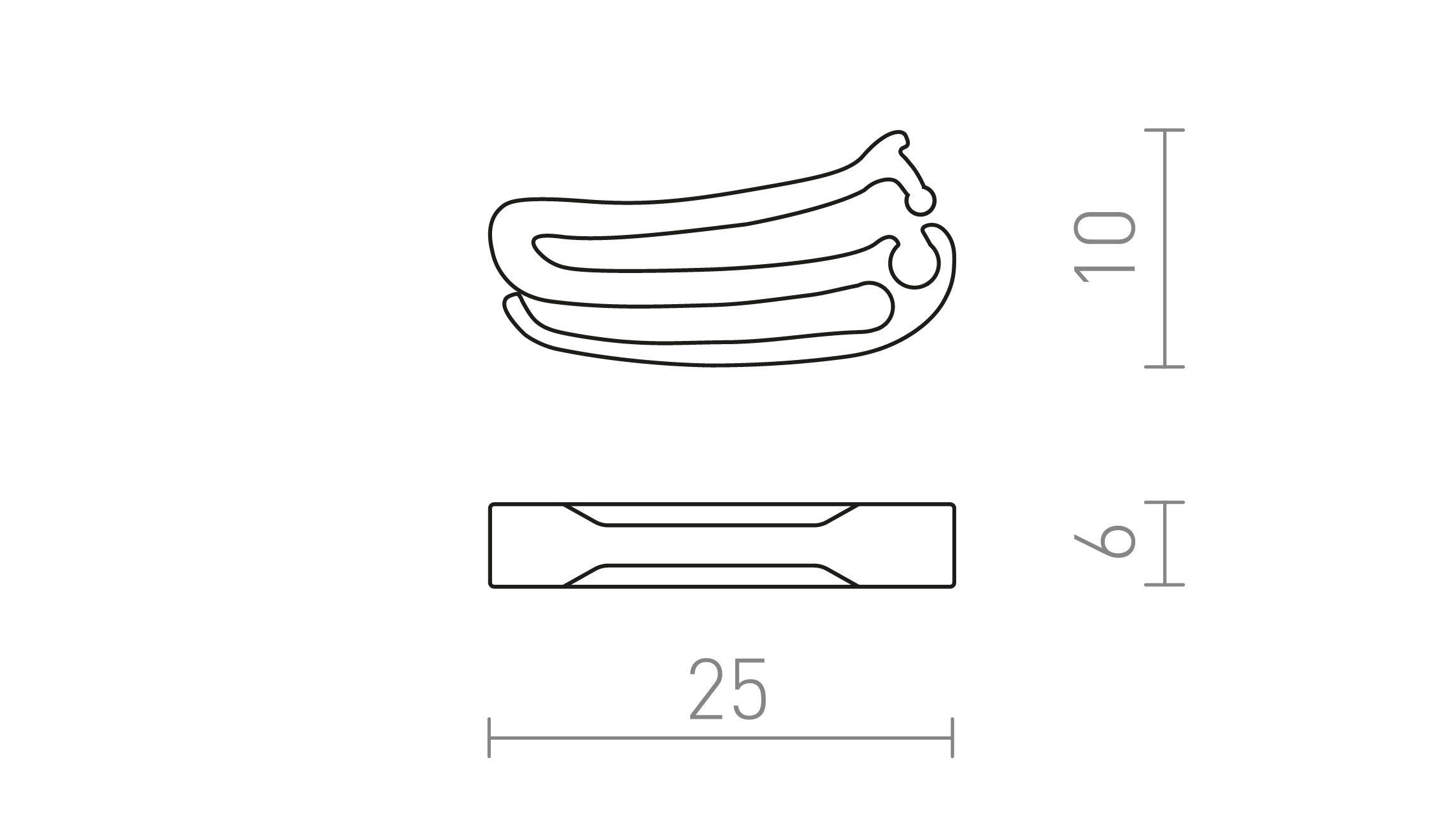 WAVE ΚΛΙΠ - Product sketch