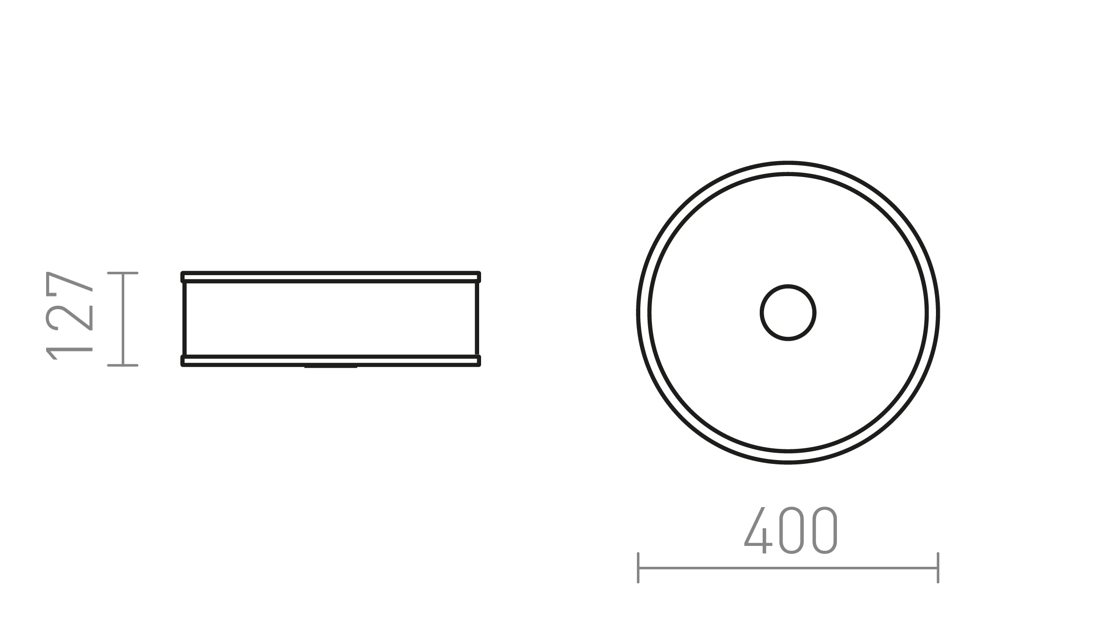 CASSABLANCA LED ΟΡΟΦΉΣ - Product sketch