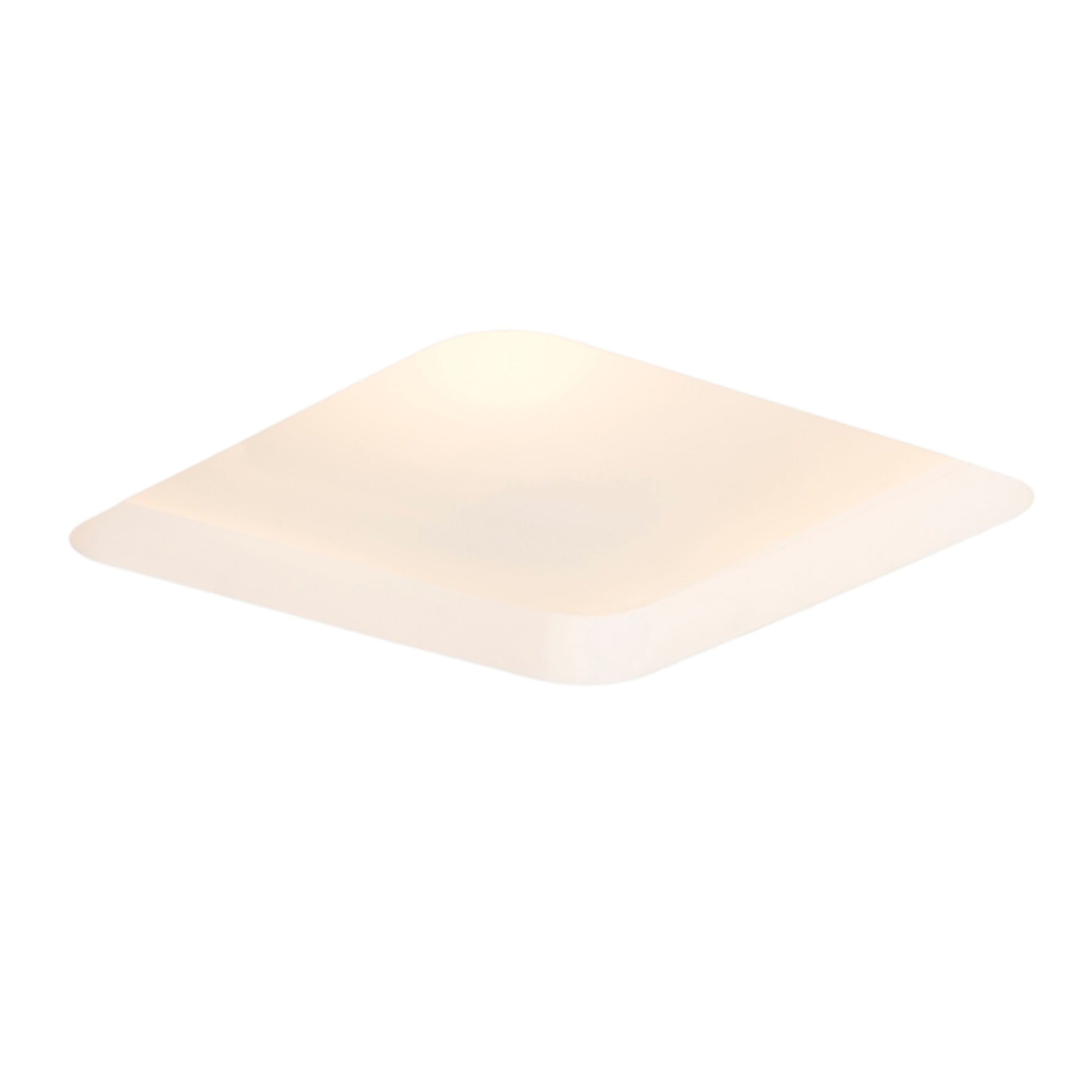 RENDL recessed light MIA SQ recessed  plaster/satinated glass 230V LED E27 2x11W R10443 1