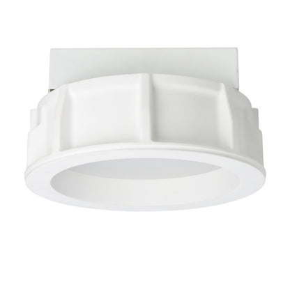RENDL recessed light MIA R recessed  plaster/satinated acrylic 230V LED E27 2x11W R10444 2