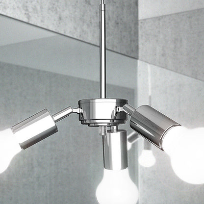 RENDL shades, shade bases, pendent sets TRIX pendant set  chrome 230V LED E27 3x15W R10615 8