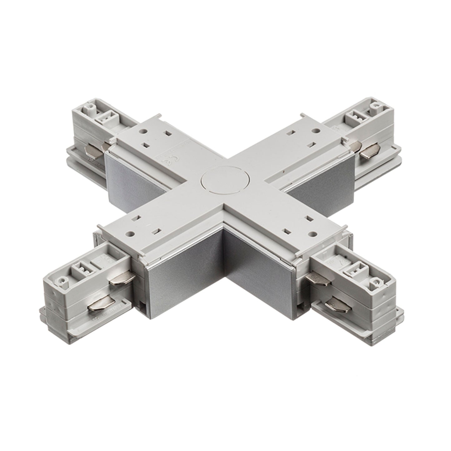 RENDL 3-circuit track system EUTRAC X connector silver grey 230V  R11340 3