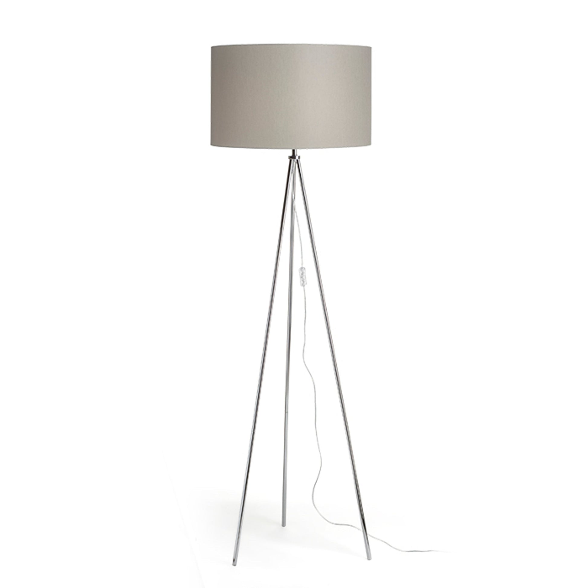 RENDL shades, shade bases, pendent sets RON 40/25 shade Chintz light grey/white PVC max. 23W R11558 5