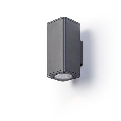 RENDL outdoor lamp MIZZI SQ II wall anthracite grey  230V LED 2x12W 46° IP54  3000K R11965 7