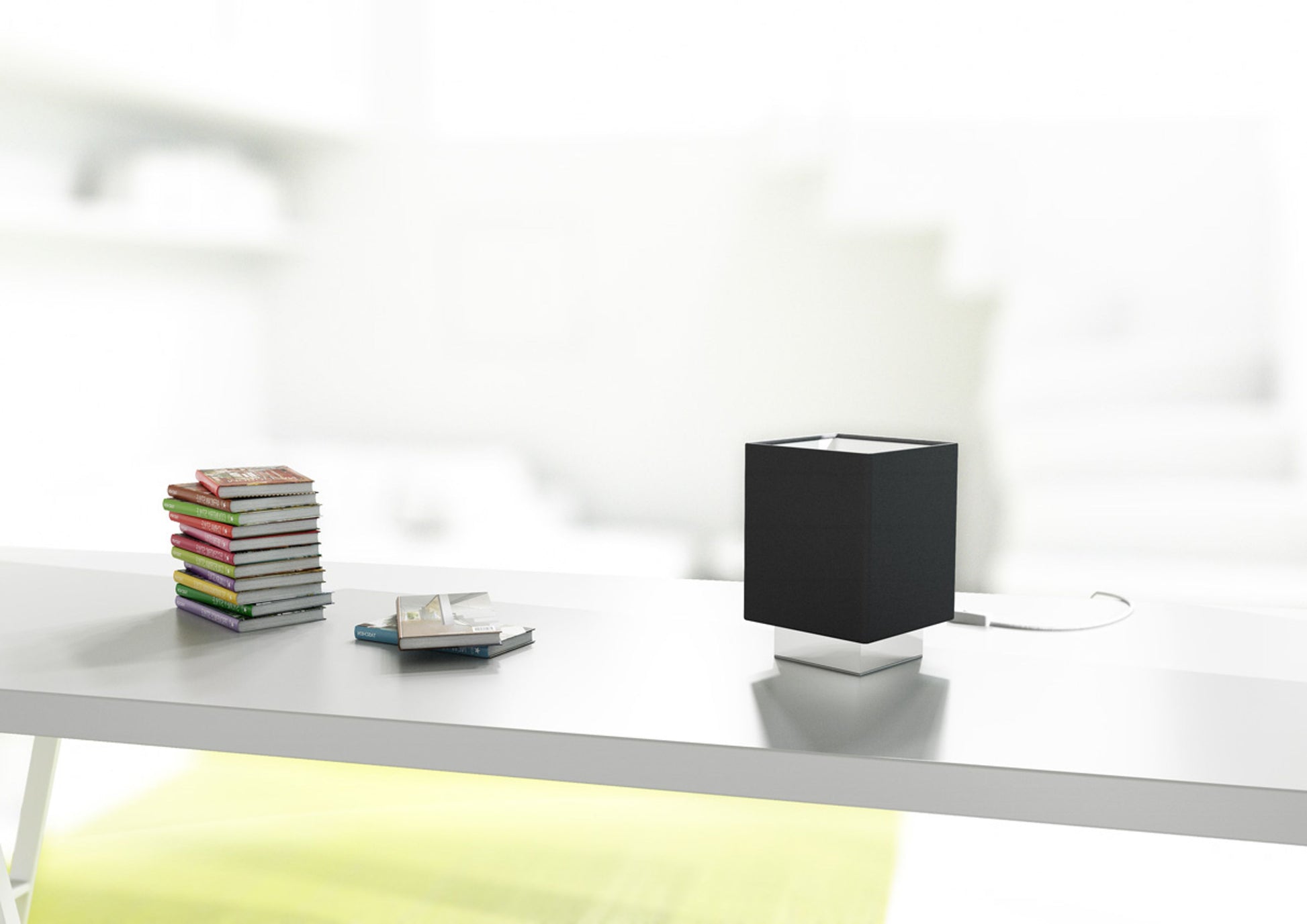 RENDL Outlet MONACO table black chrome 230V LED E27 15W R12040 9