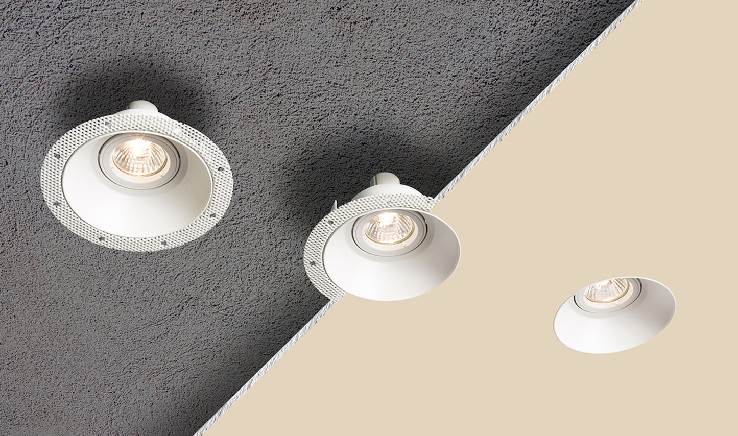 RENDL recessed light IPSO R frameless  white  230V LED GU10 8W R12046 3