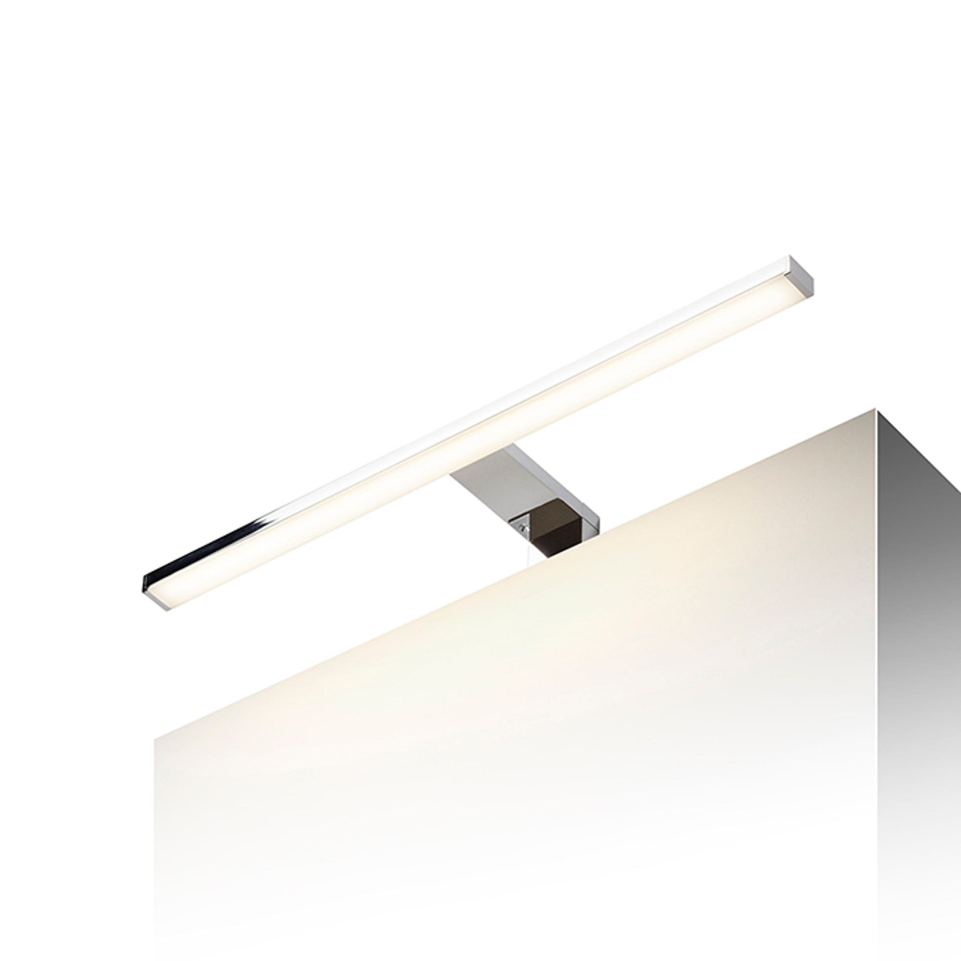 RENDL wall lamp BALEA 500 for cabinets  chrome 230V LED 7W 120° IP44  3000K R12400 4